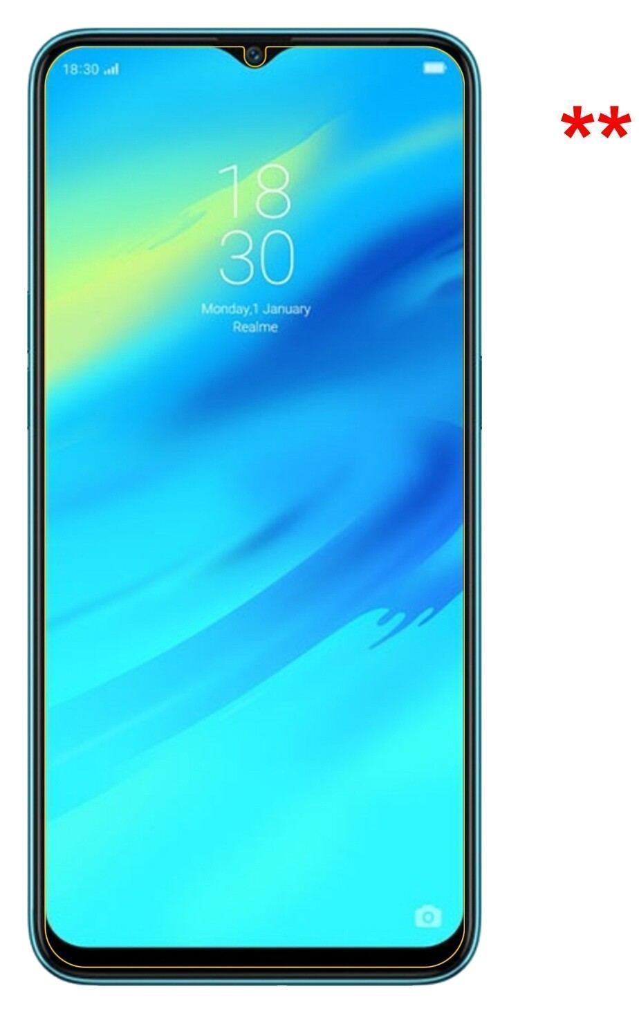 6x Schutzfolie matt für Oppo Realme 2 Pro Display- (6)
