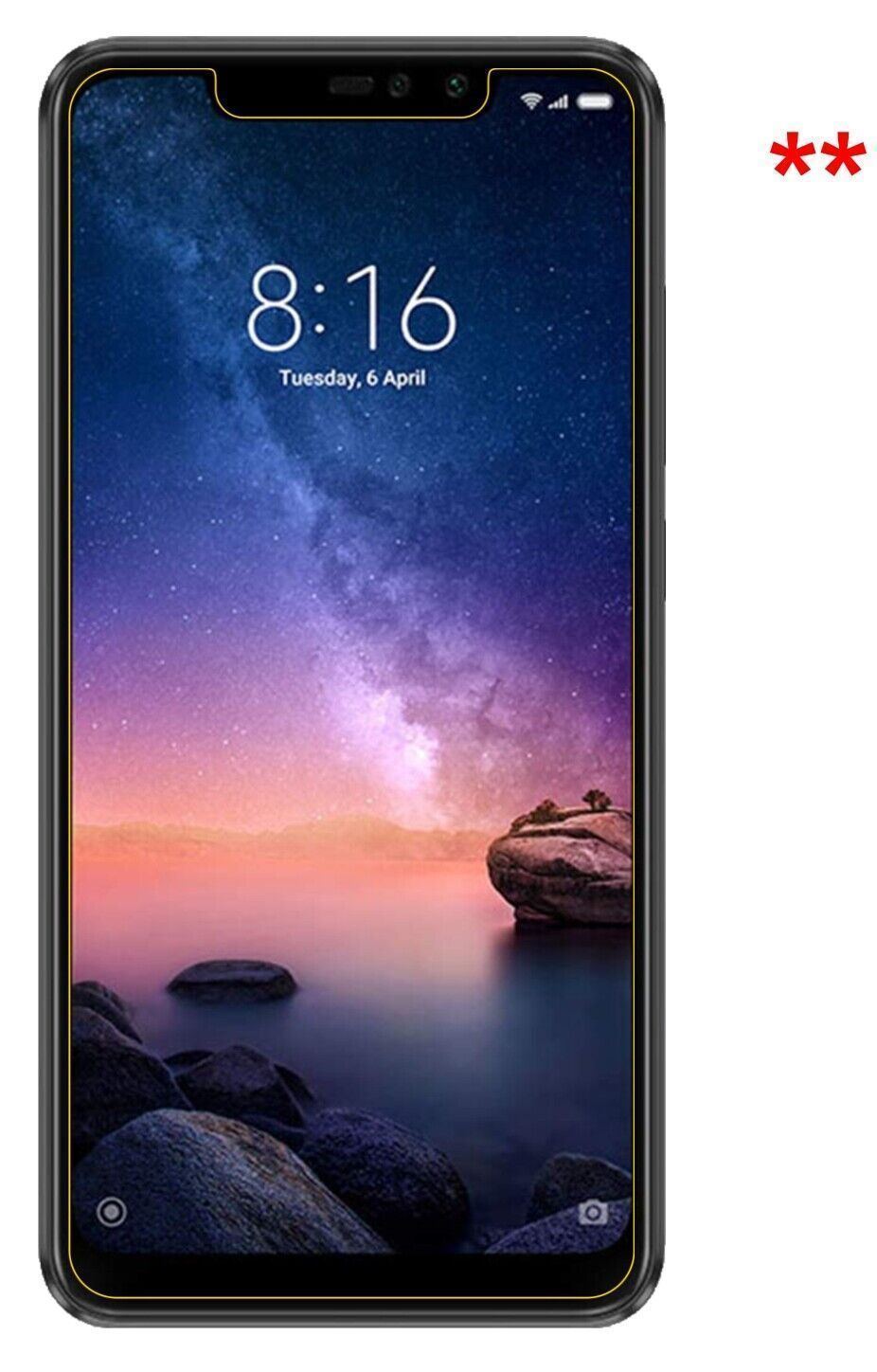 5x Schutzfolie klar für Xiaomi Redmi Note 6 Pro Di (5)