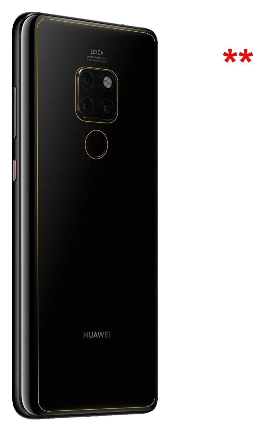 1x 9H Schutzfolie für Huawei Mate 20 Rückseite Pan (9)