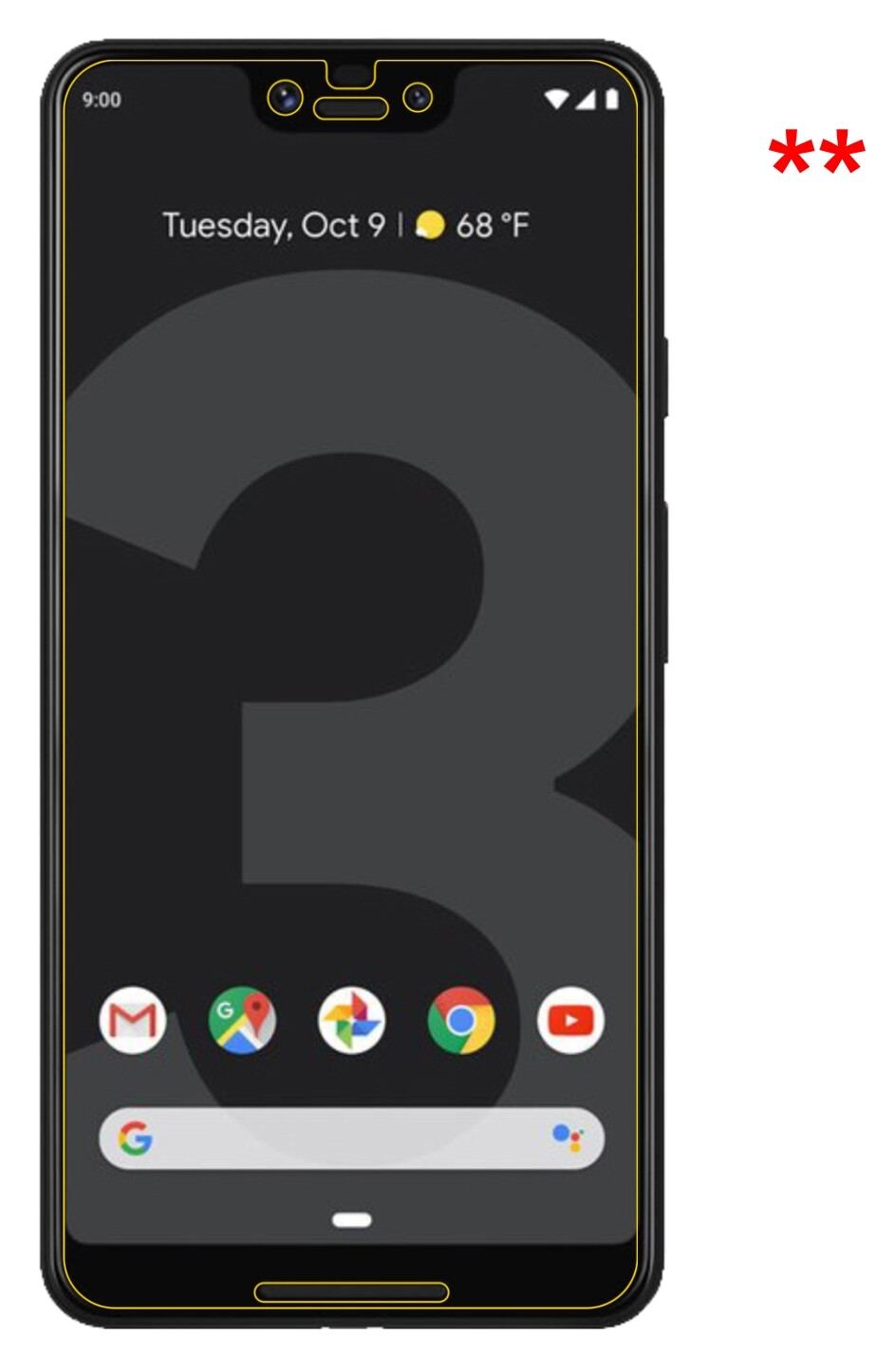 6x Schutzfolie klar für Google Pixel 3 XL Display- (5)
