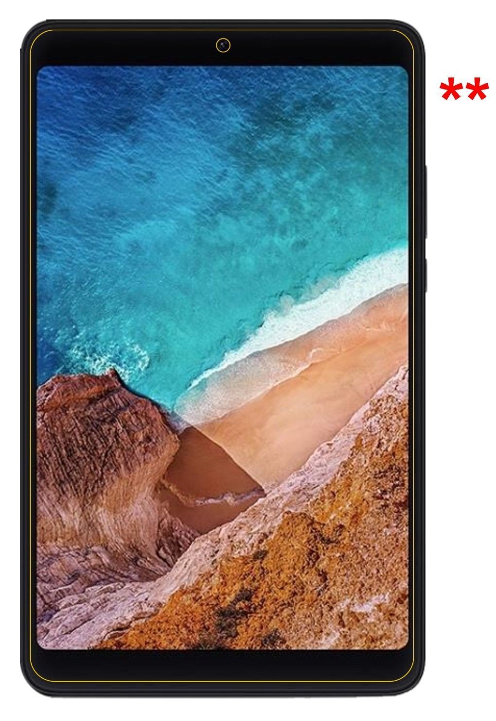 2x Schutzfolie matt für Xiaomi Mi Pad 4 Display-Sc (6)