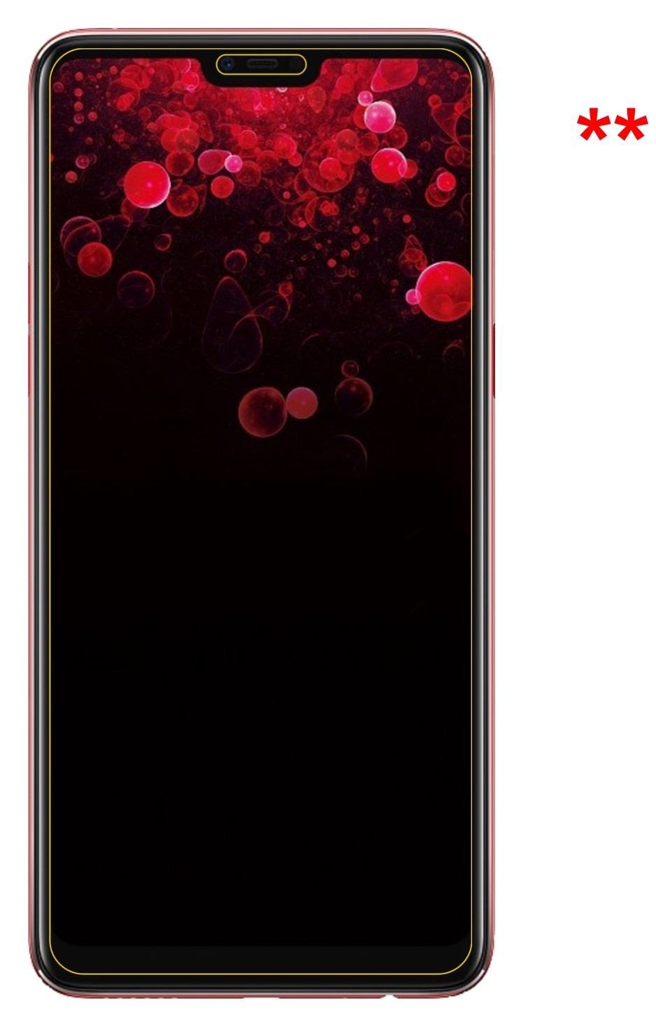 Blickschutzfolie für Oppo F7 YOUTH matt Schutzfoli (5)