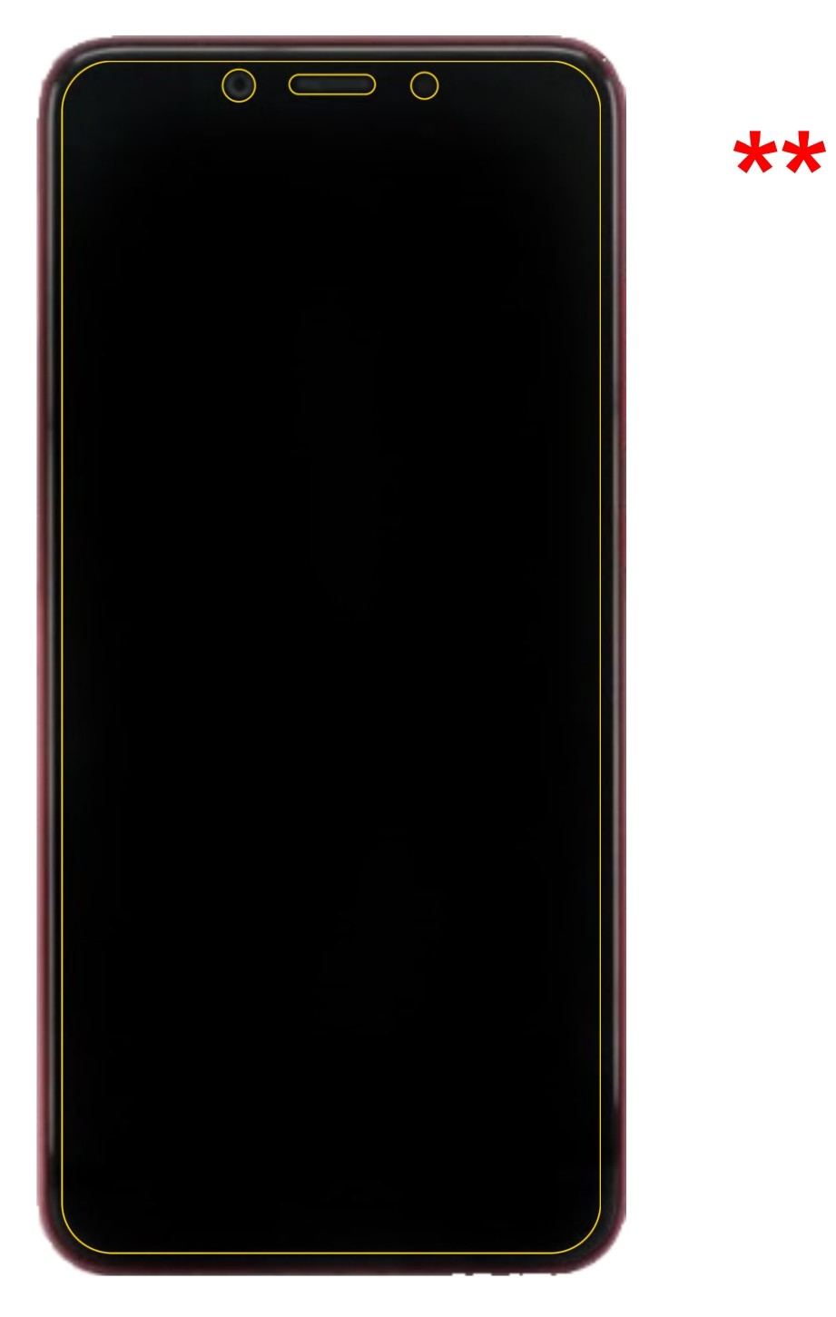 2x Schutzfolie matt für Xiaomi Mi A2 Display-Schut (6)