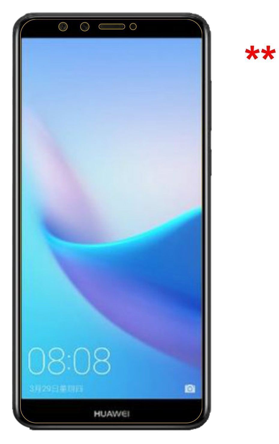 6x Schutzfolie klar für Huawei Enjoy 8e Display-Sc (5)