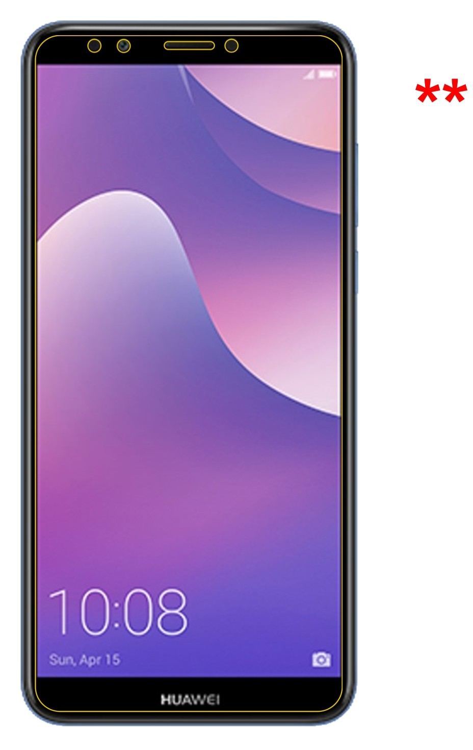 2x 9H Schutzfolie für Huawei Y7 Prime (2018) Panze (9)
