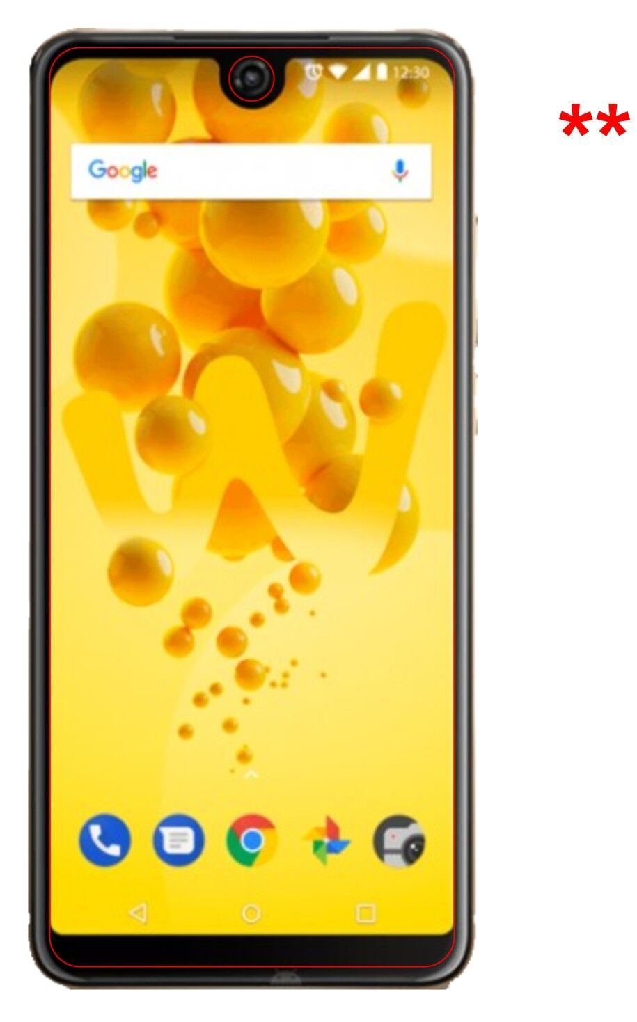1x Schutzfolie klar für Wiko View 2 Pro Display-Sc (5)