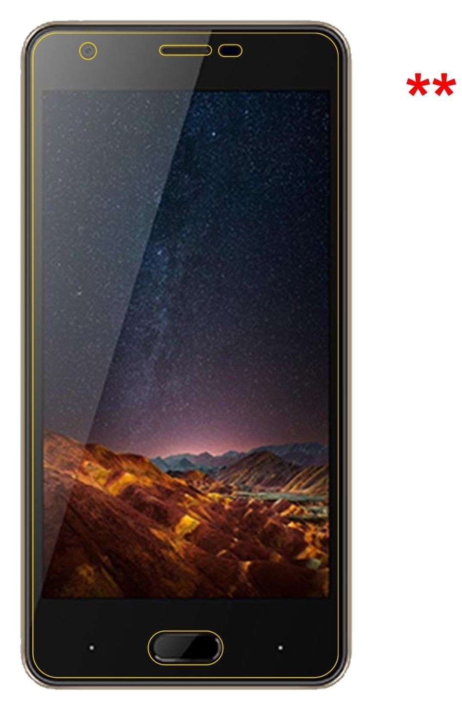 2x Schutzfolie klar für Doogee X20L Display-Schutz (5)