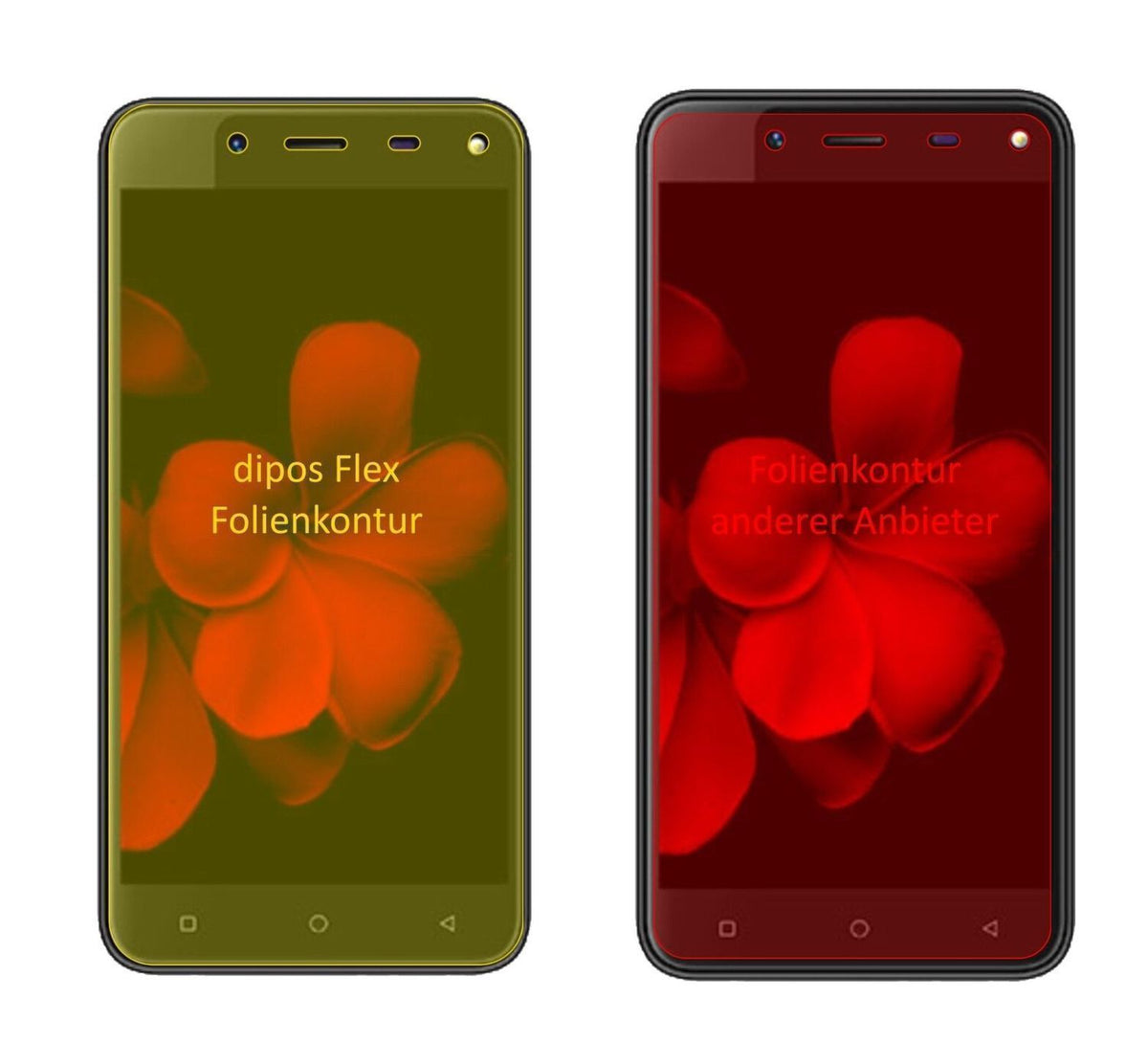2x 3D Full Cover Schutzfolie für Karbonn Titanium (1)