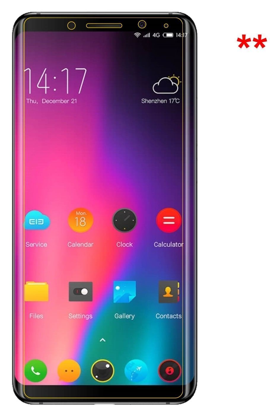 Blickschutzfolie für Elephone U Pro matt Schutzfol (5)