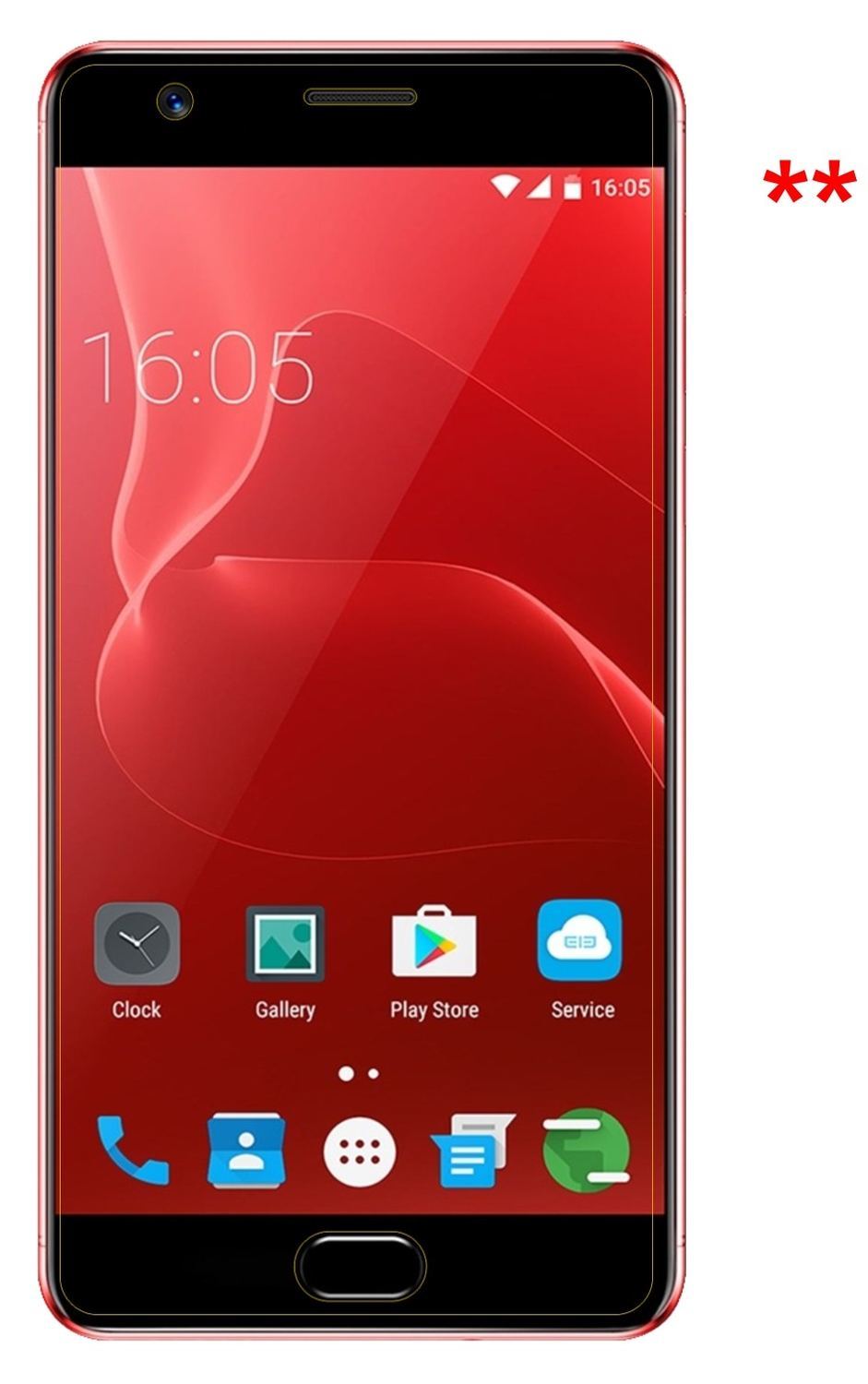 2x 9H Schutzfolie für Elephone P8 Max Panzerfolie (9)