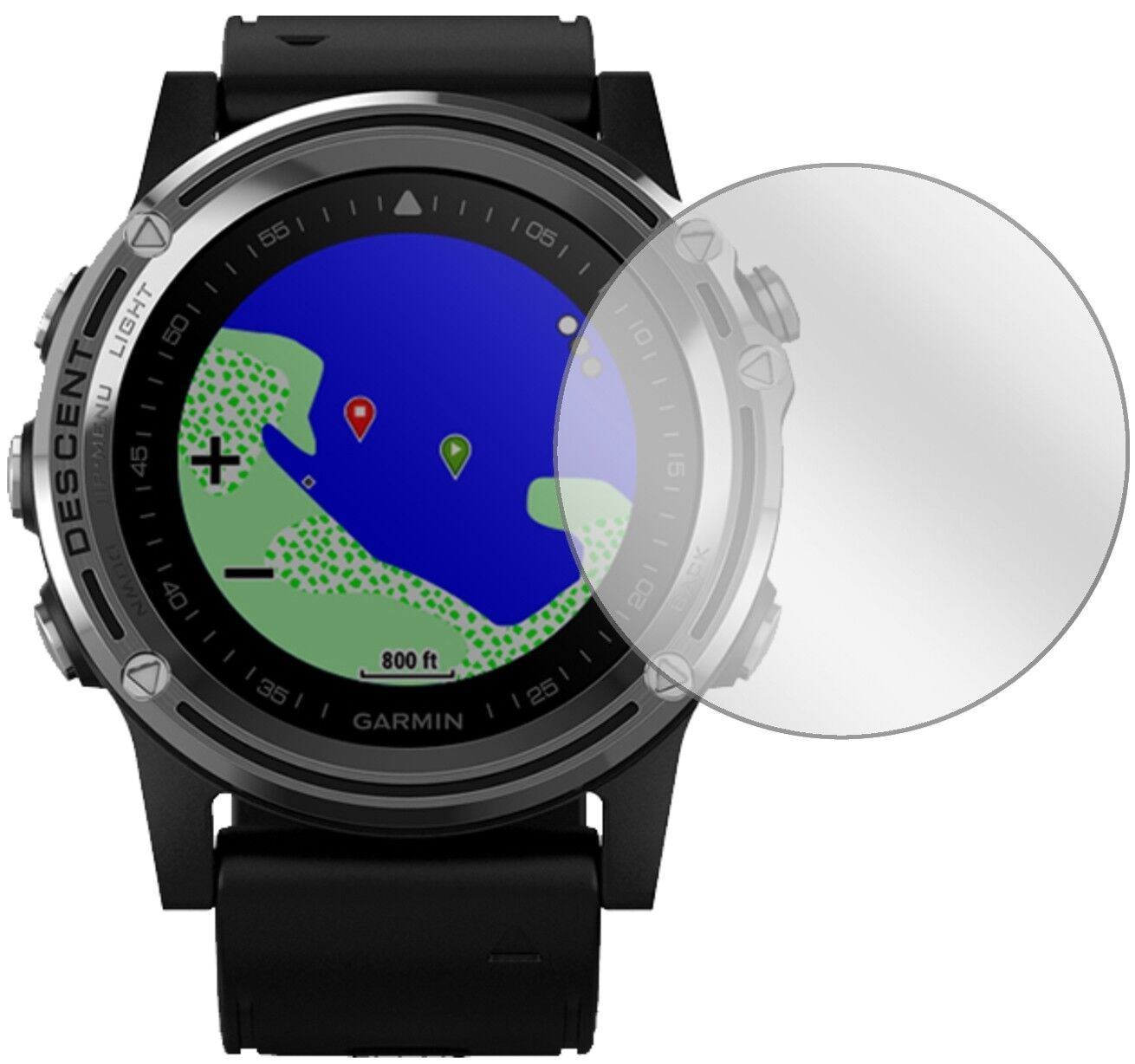 5x Schutzfolie klar für Garmin Descent Mk1 Display (1)
