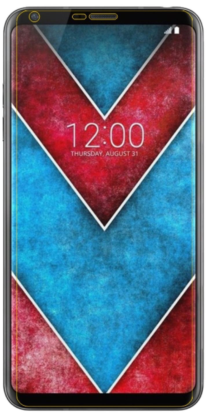 Blickschutzfolie für LG V30 matt Schutzfolie Priva (4)