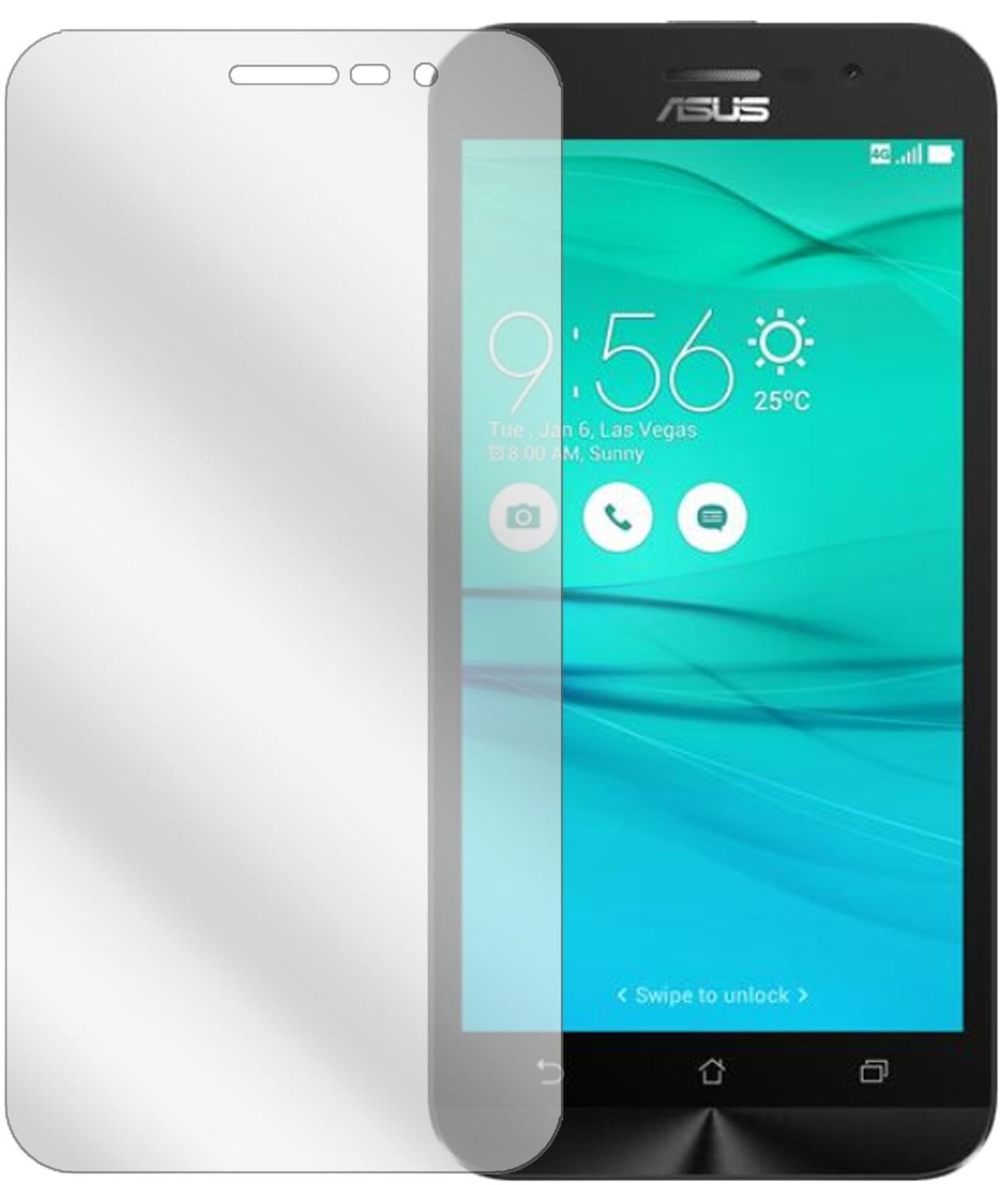 6x Schutzfolie klar für Asus Zenfone Go (2017) Dis (1)