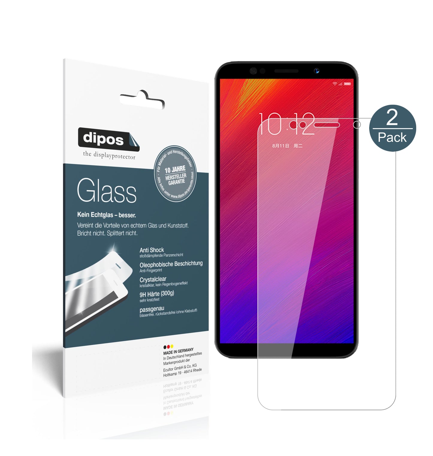 Perfekte Passform und ultimative Qualität: Unser 9H Panzerglas bietet Schutz für Lenovo-A5