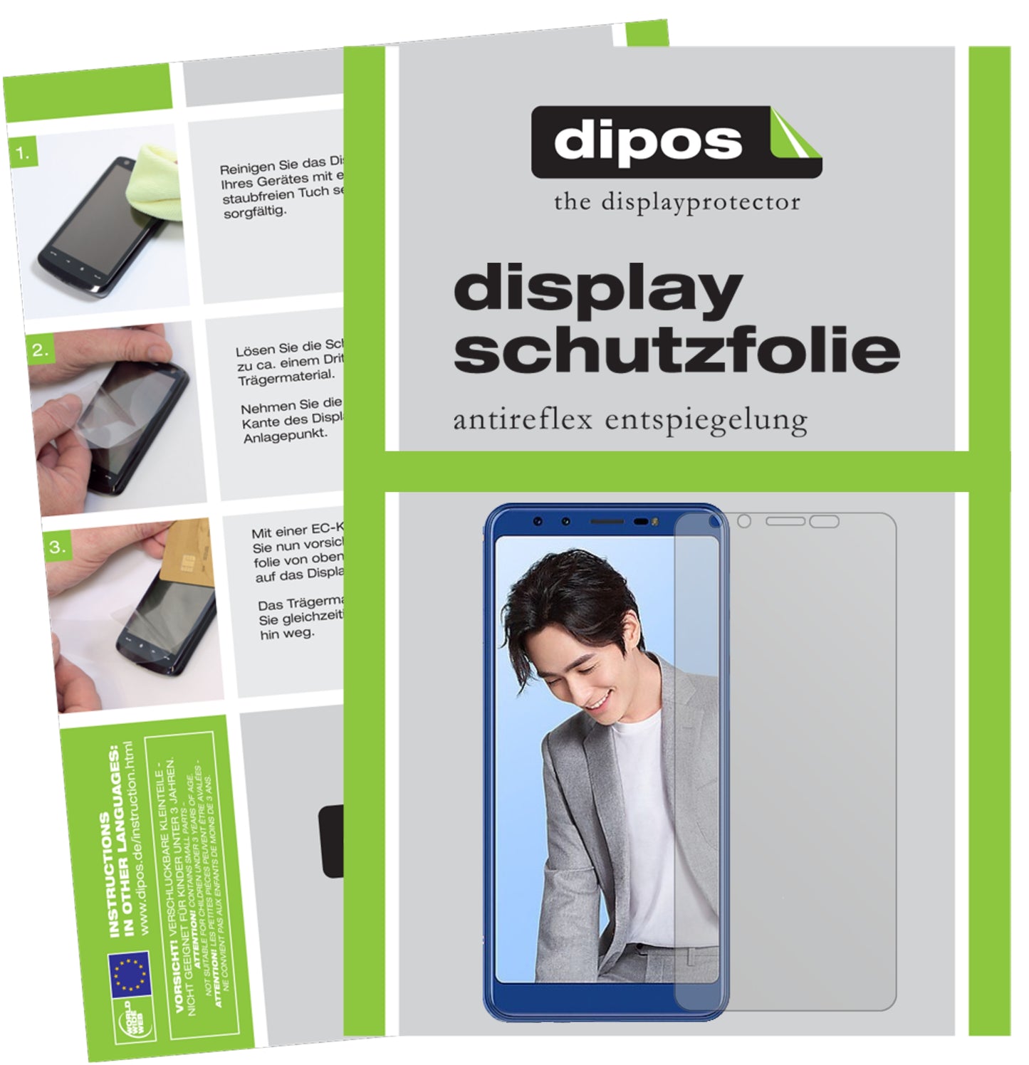 Mattes Panzerglas: Entspiegelte, dünne Folie, Fingerabdruckresistenz und Bildschirmschutz für Lenovo-K5s