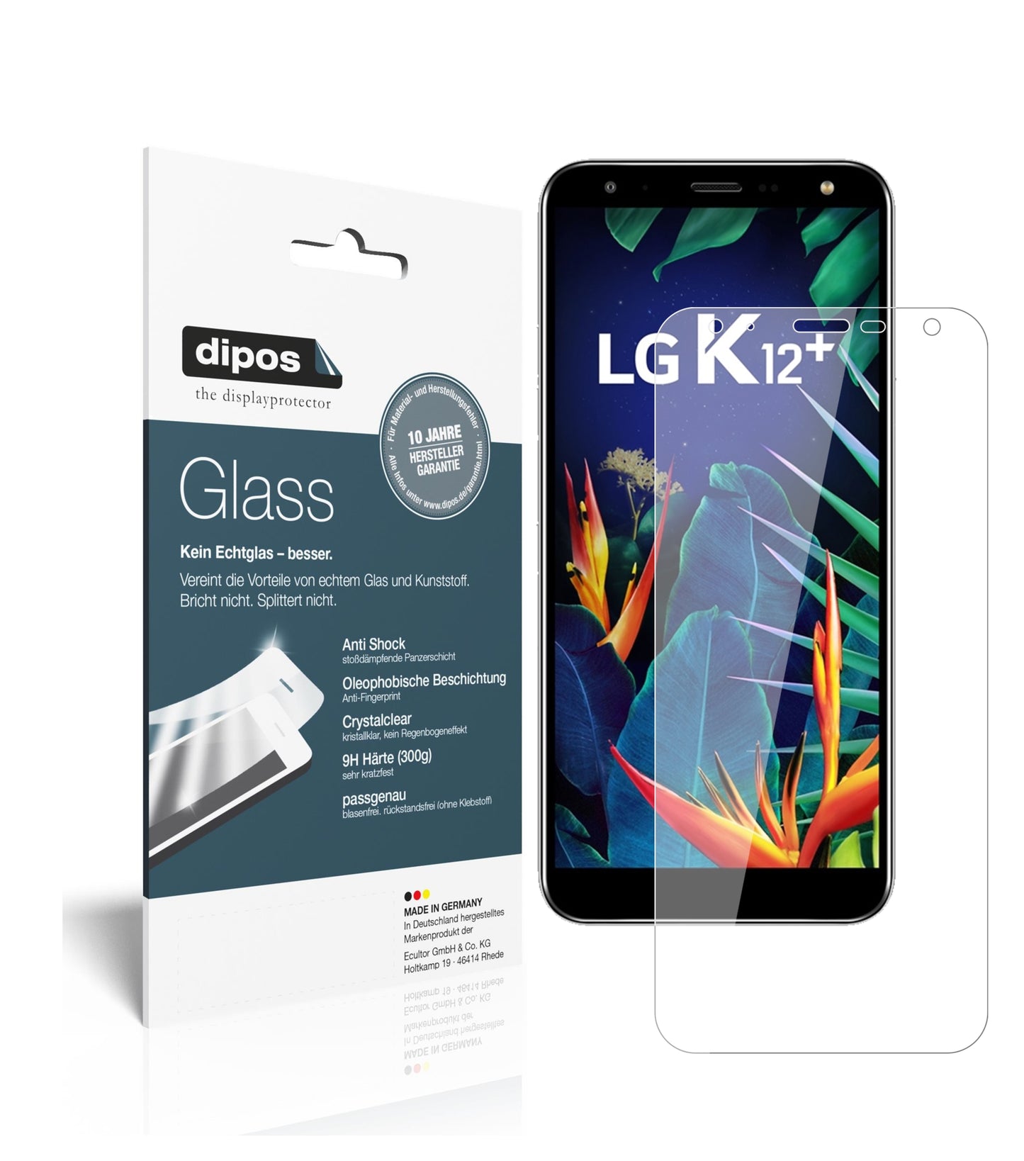 Perfekte Passform und ultimative Qualität: Unser 9H Panzerglas bietet Schutz für LG-K12 Plus