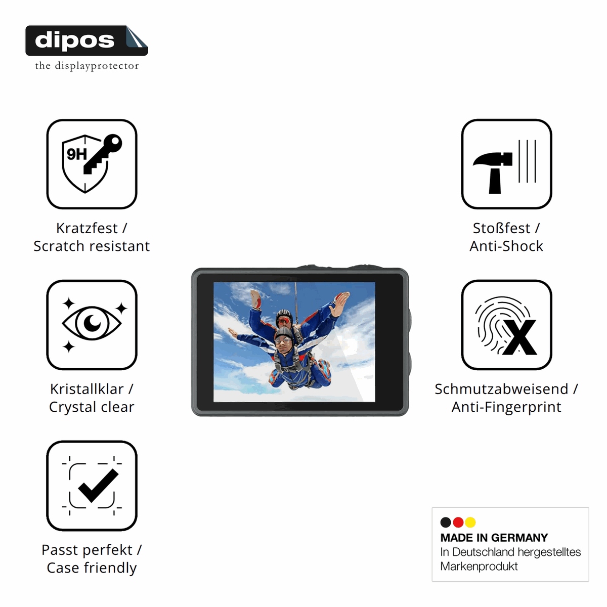 2x Screen Protector for Lumelia Danxon YDXJ02 Flexible Glass 9H dipos