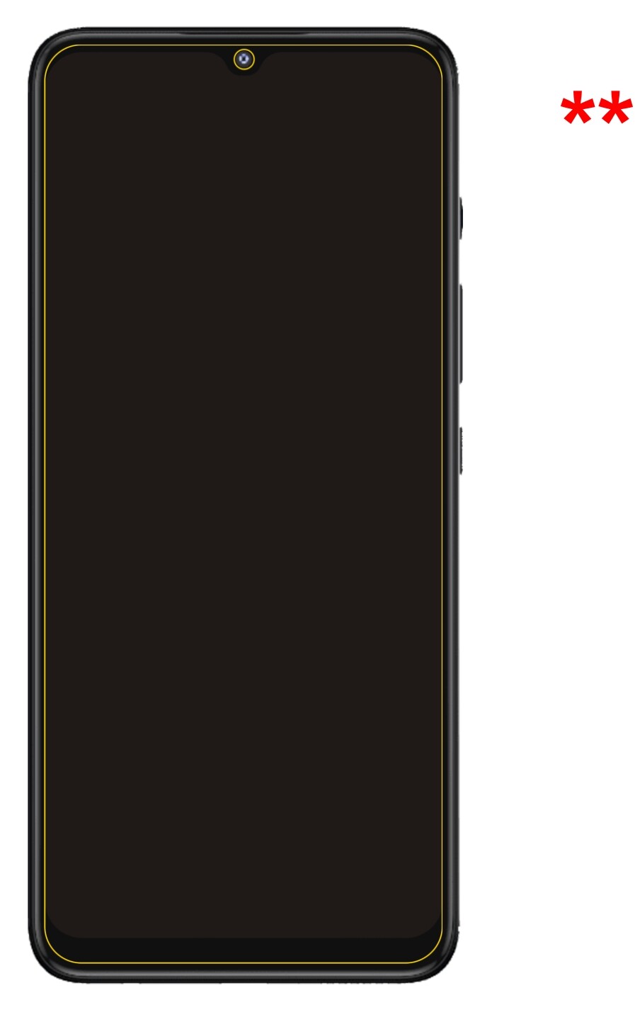 Dünne und klare Folie passend zugeschnitten für Motorola Moto G50