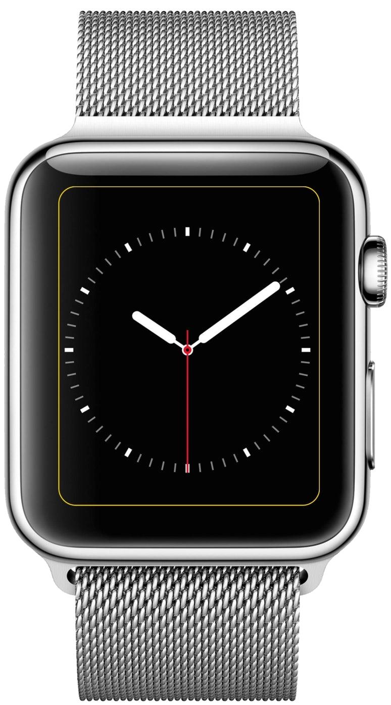 Dünne und klare Folie passend zugeschnitten für Watch 42mm Apple