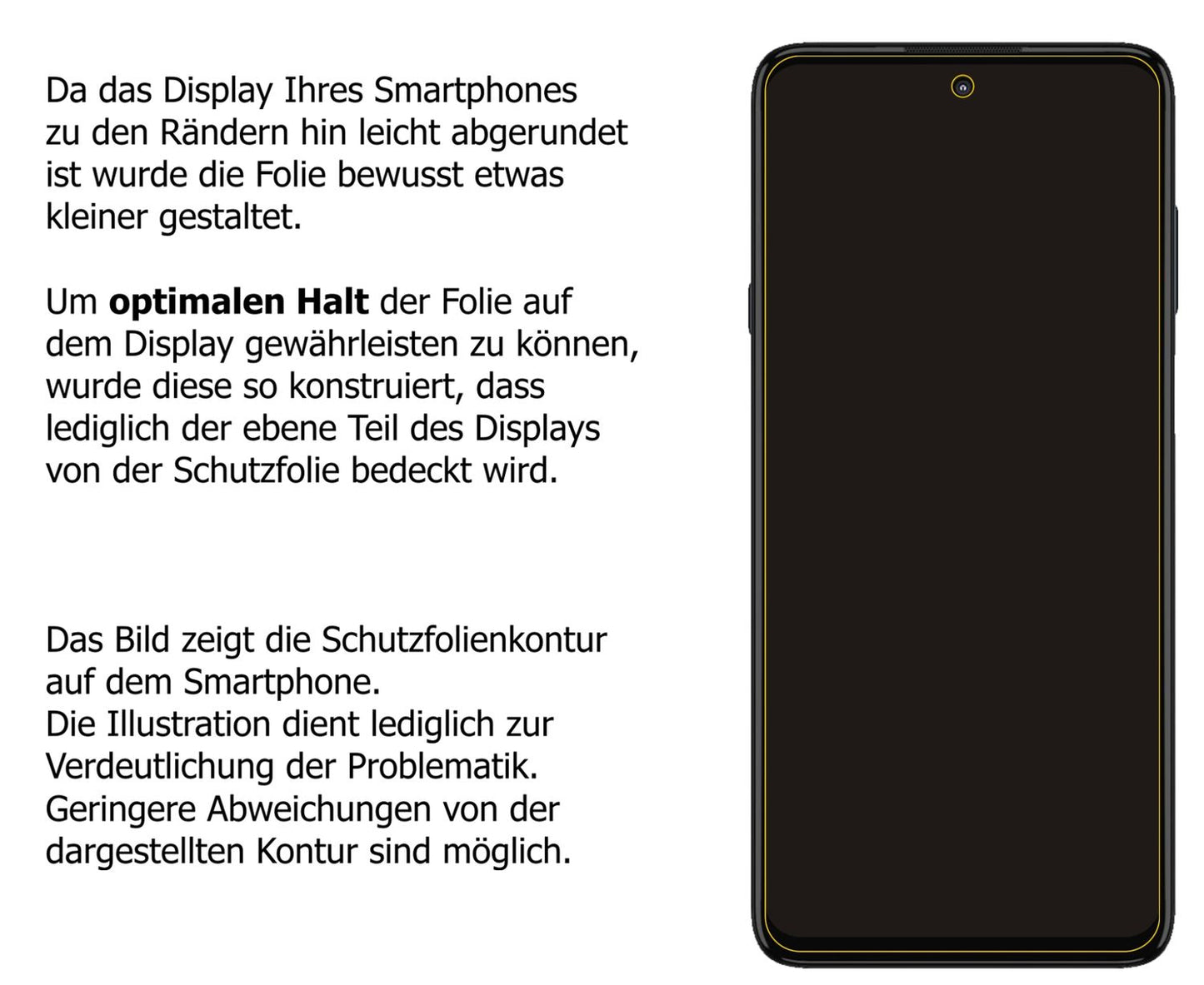 Screen Protector for Motorola Edge 20 Lite Protection Crystal Clear dipos
