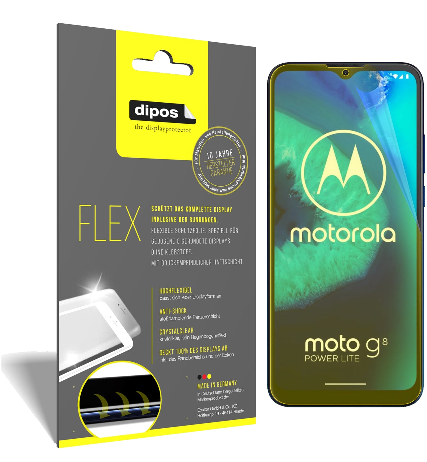 3D Full Cover Displayschutzfolie: Case-freundlicher Schutz mit perfekter Passform für dein Display.