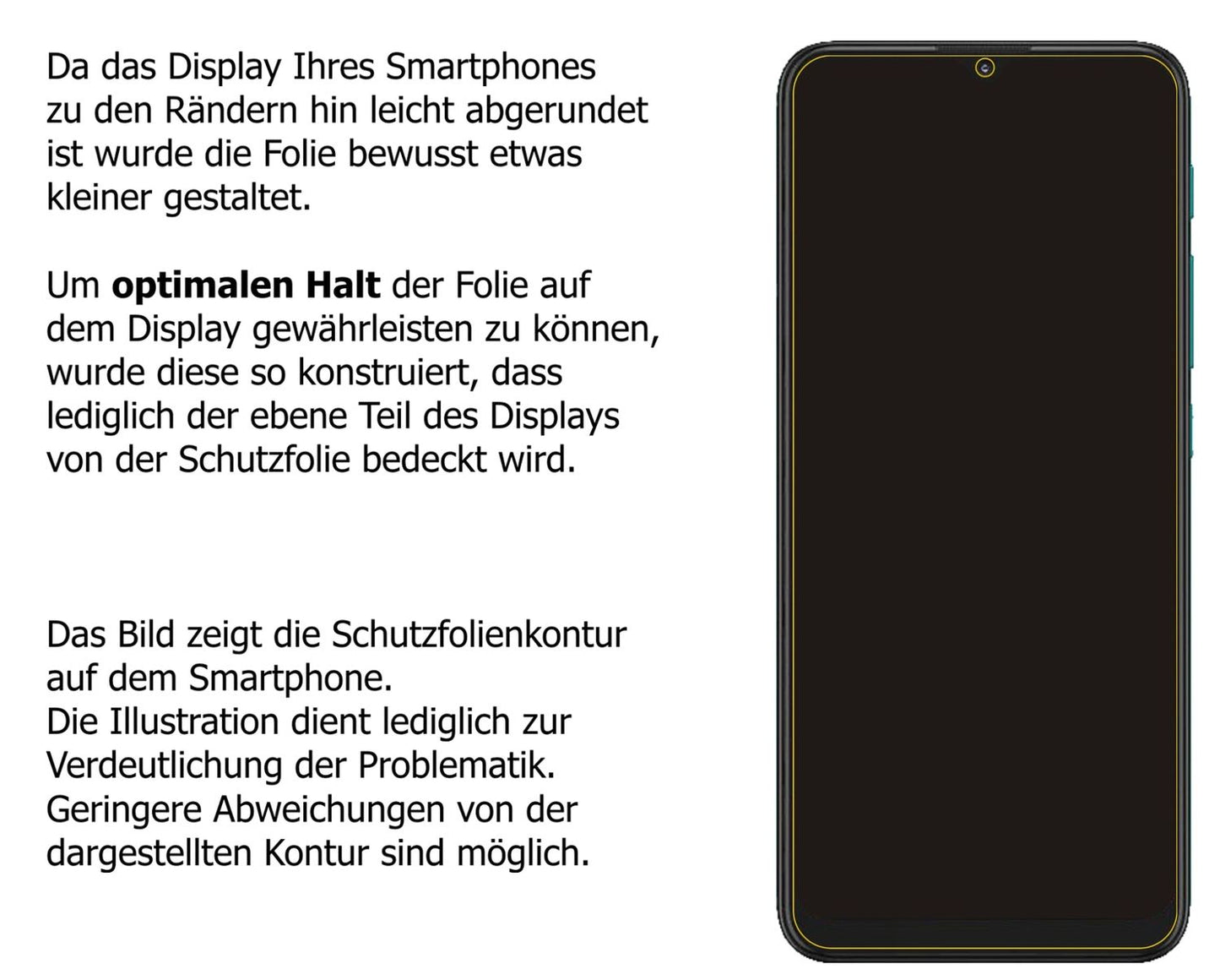 dipos Displayschutz für Motorola Moto G9 Play, mattierte Oberfläche, robuste Festigkeit und perfekte Passform