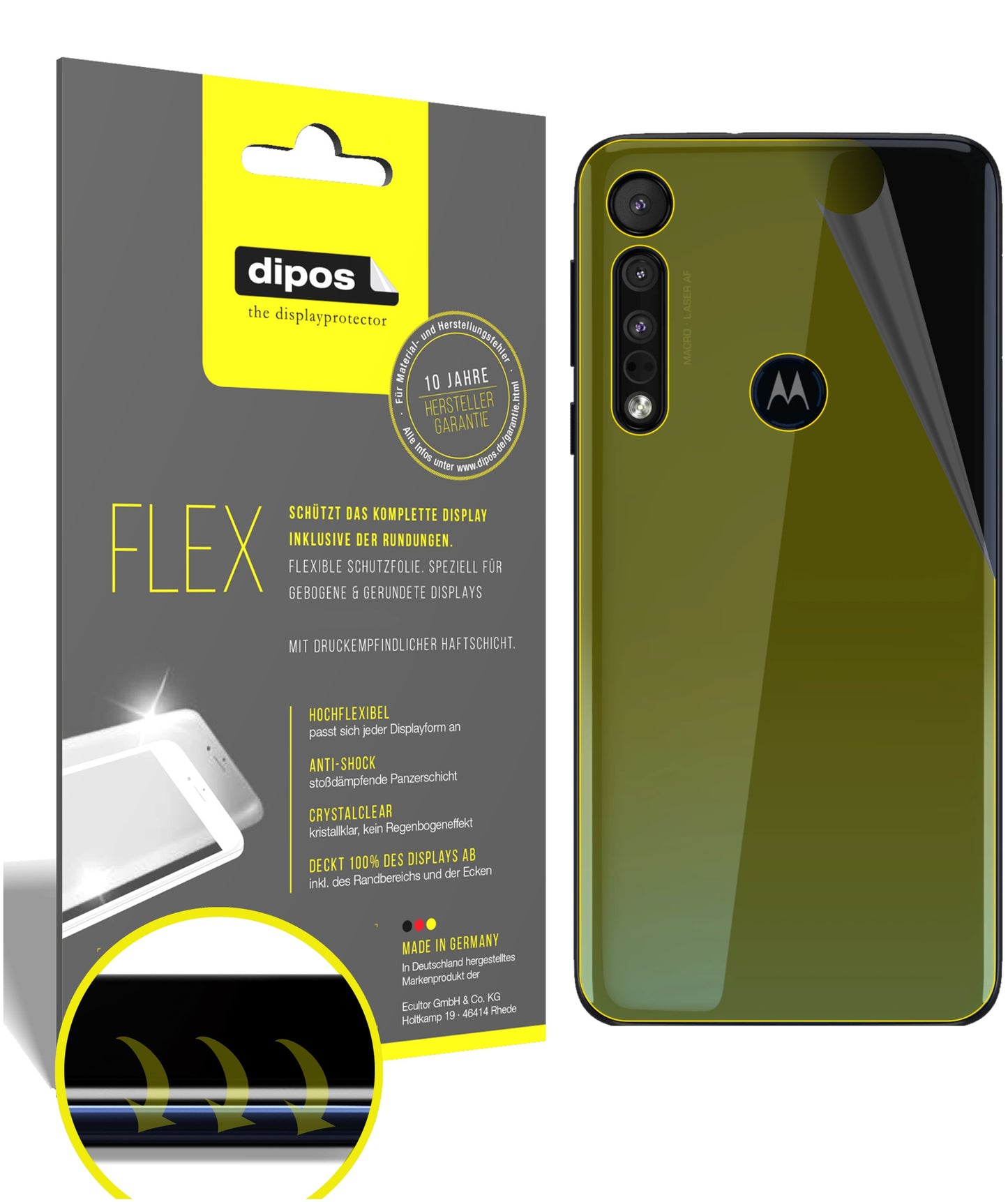 3D Full Cover Displayschutzfolie: Case-freundlicher Schutz mit perfekter Passform für dein Display.