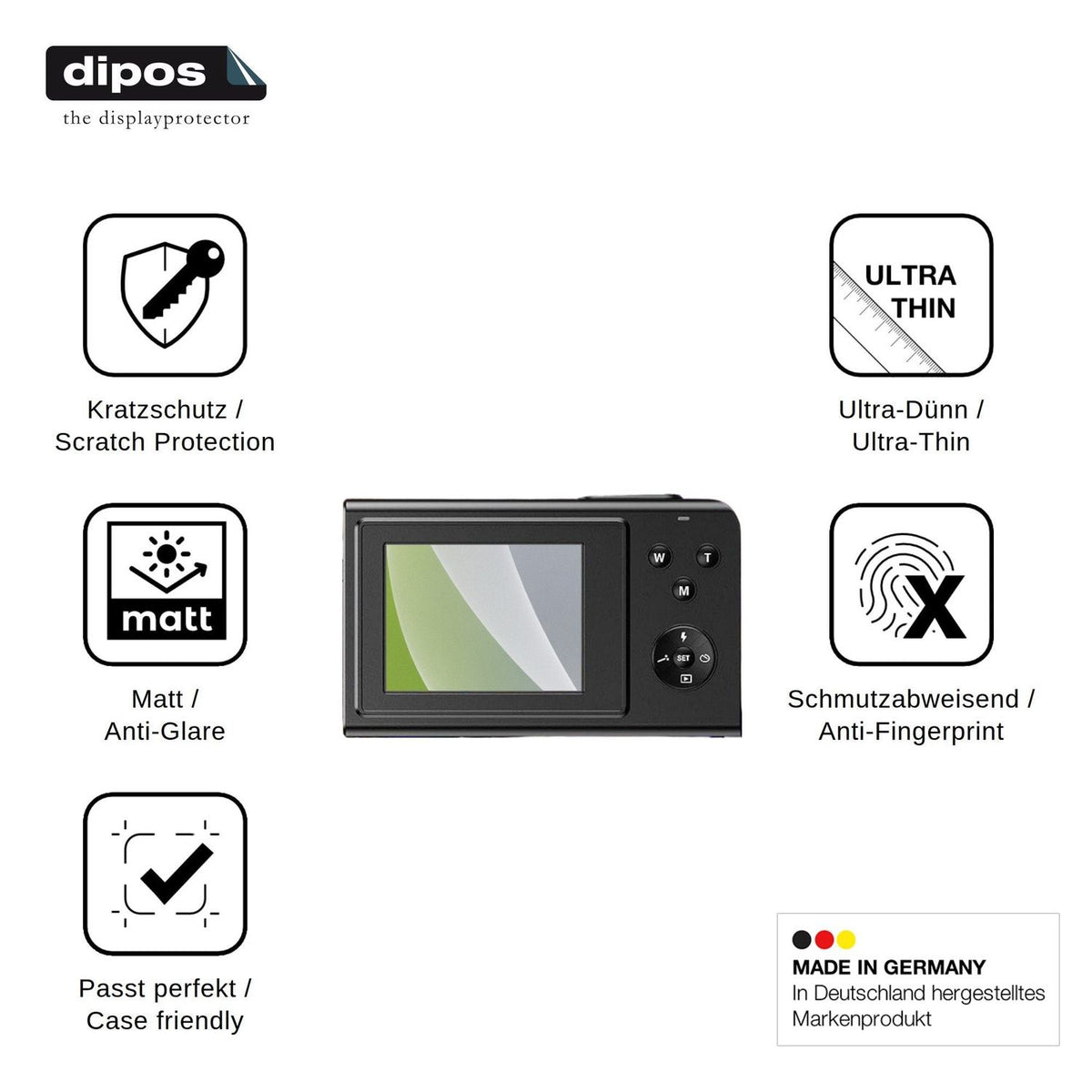 4x Screen Protector for NIKYJM FB9 Protection Anti Glare dipos