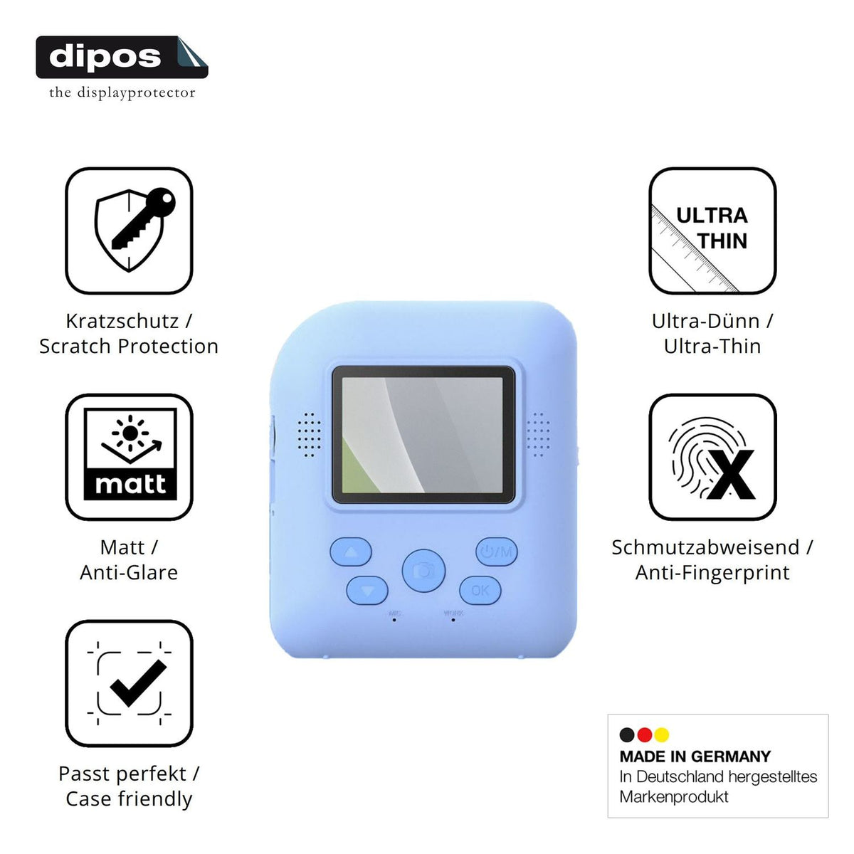 4x Screen Protector for Okaloka P89 Protection Anti Glare dipos