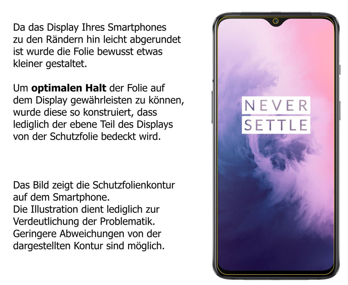Screen Protector for OnePlus 7 Privacy Filter 4-Way Protection dipos