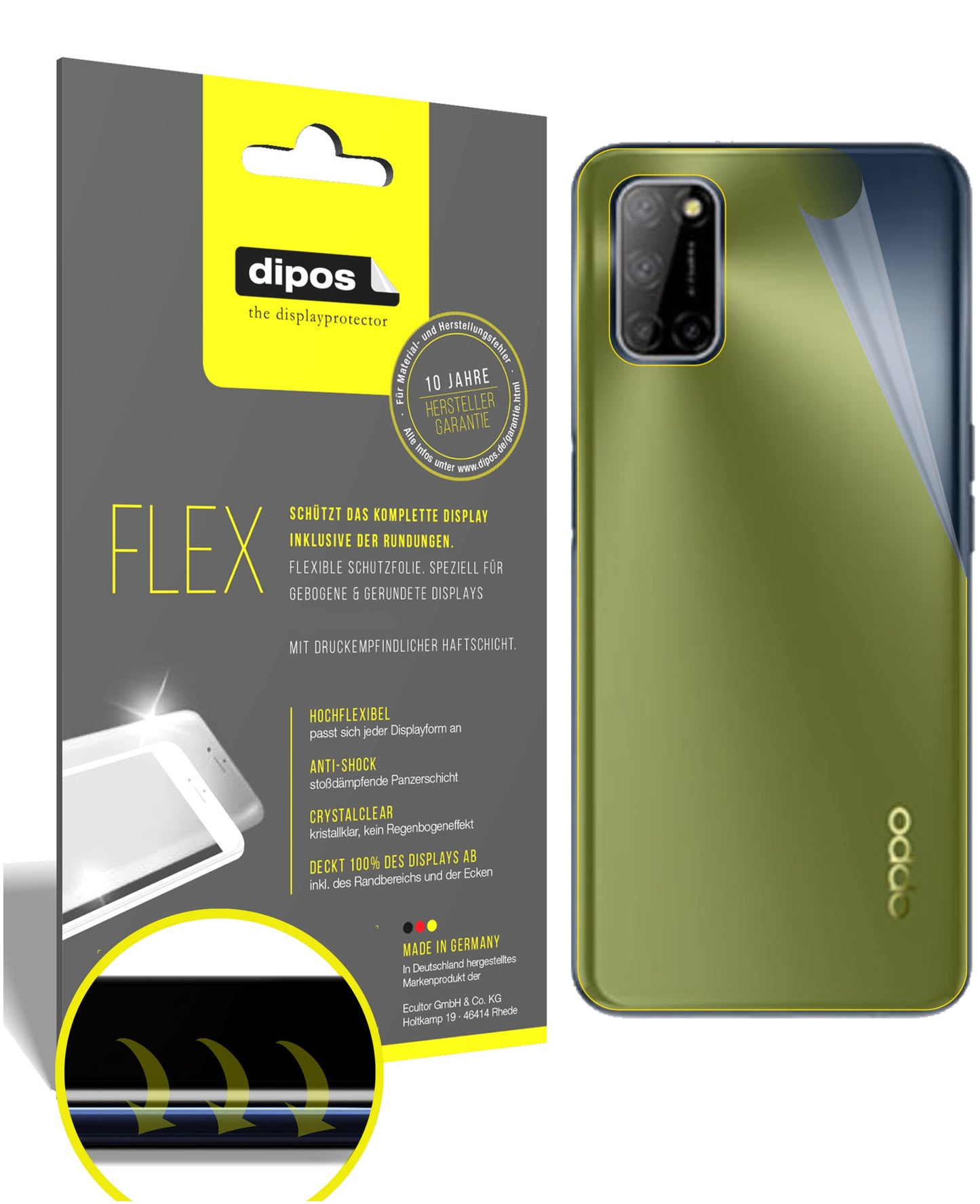 3D Full Cover Displayschutzfolie: Case-freundlicher Schutz mit perfekter Passform für dein Display.