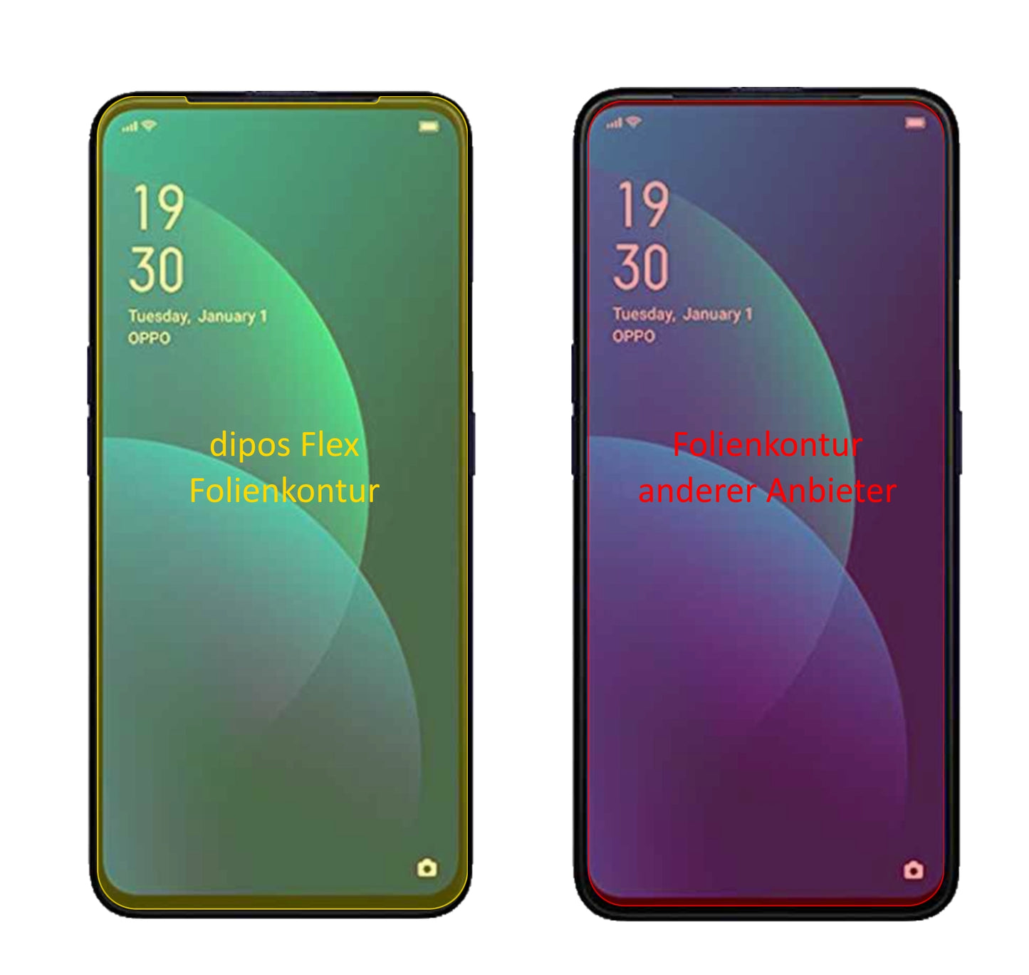 3D Full Cover Displayschutzfolie: Case-freundlicher Schutz mit perfekter Passform für dein Display.