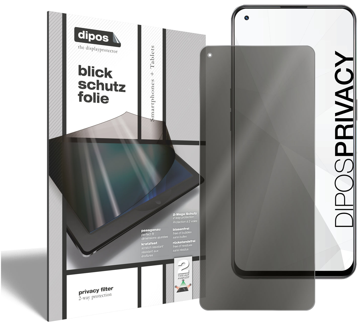 Displayschutzfolie passend für OPPO K9 Pro 5G