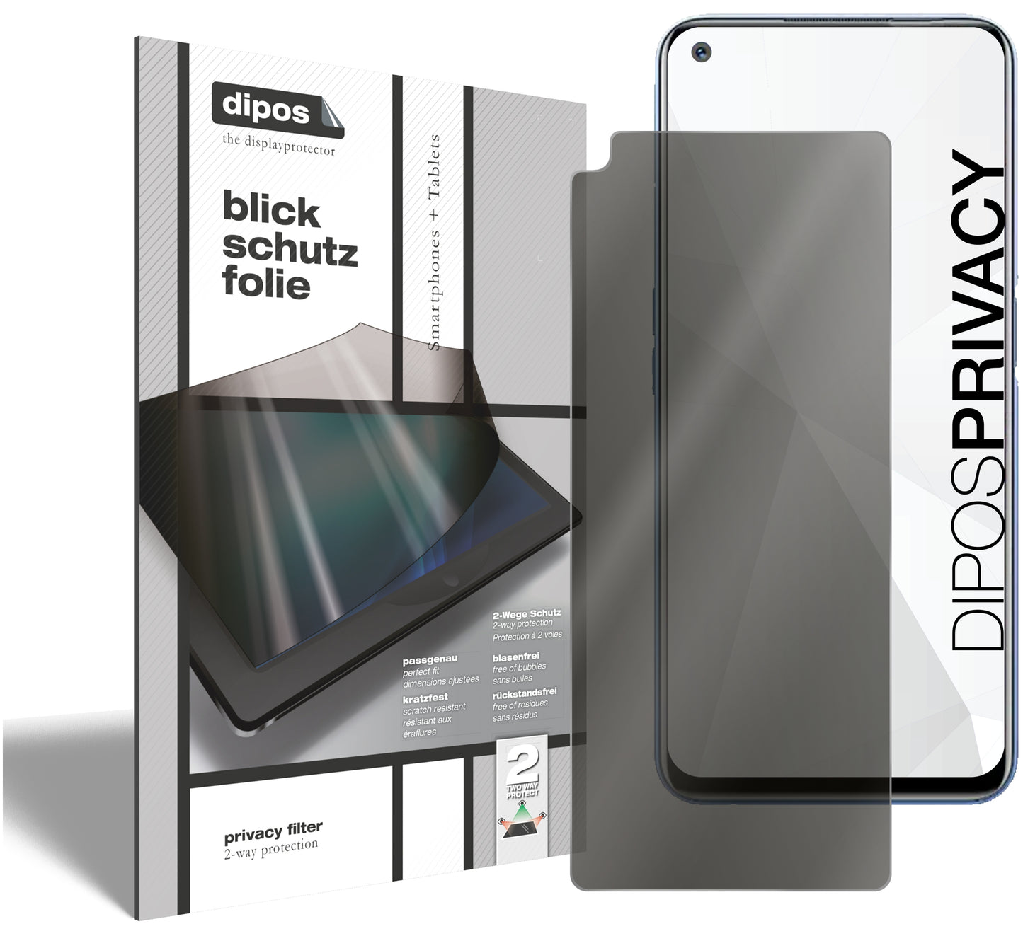 Displayschutzfolie passend für Oppo Realme Narzo 30 Pro