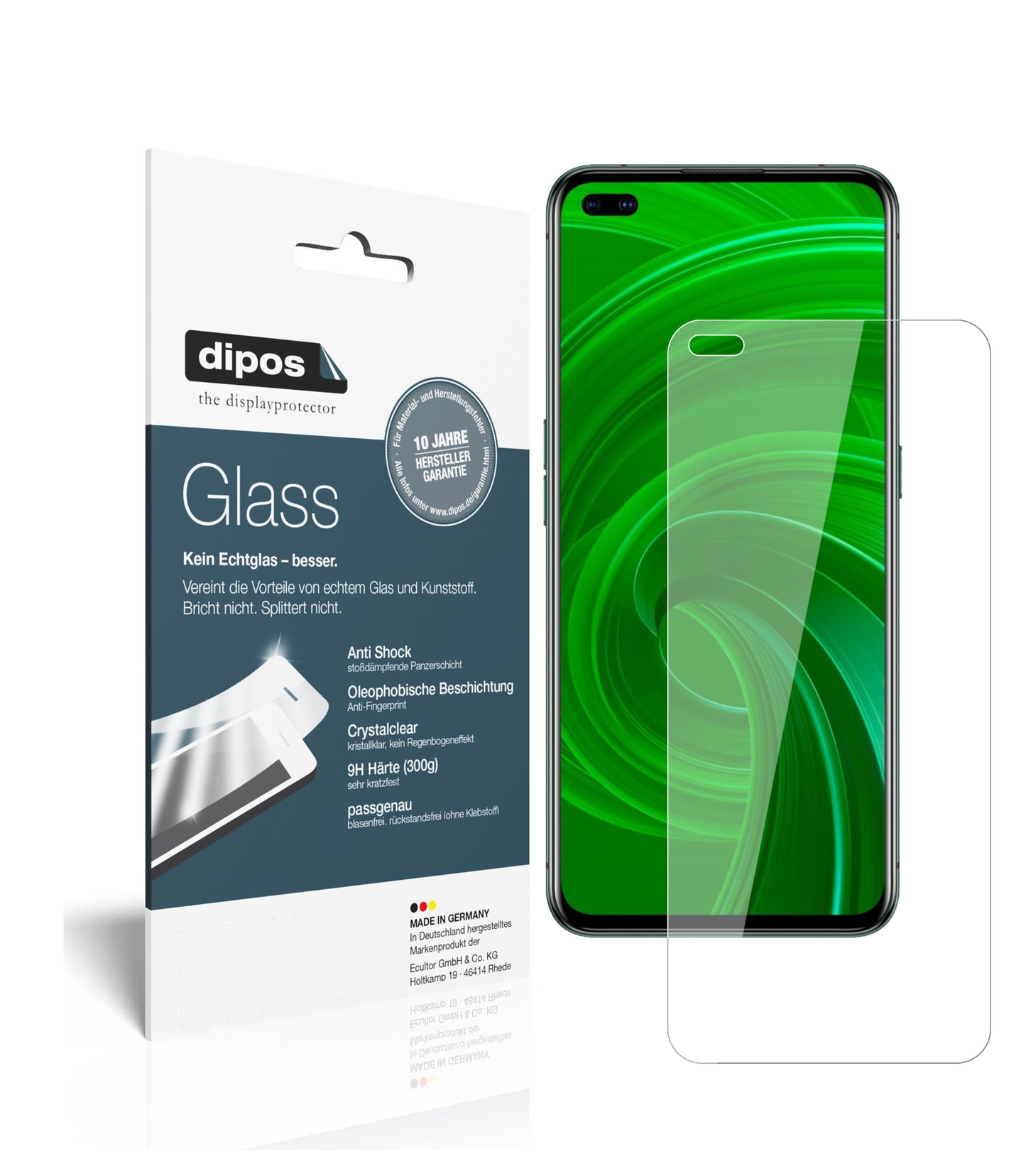 Perfekte Passform und ultimative Qualität: Unser 9H Panzerglas bietet Schutz für Oppo-Realme X50