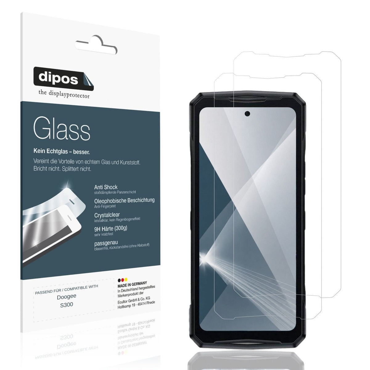 Displayschutz hergestellt in Deutschland, höchste Qualität made in Germany
