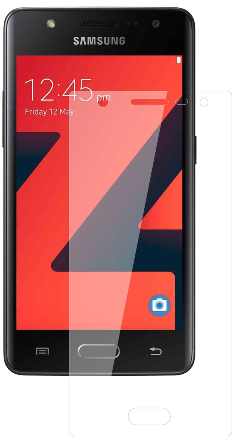 Klare Displayschutzfolie von dipos passend für Samsung Z4, 9H kratzfest und blasenfrei montiert