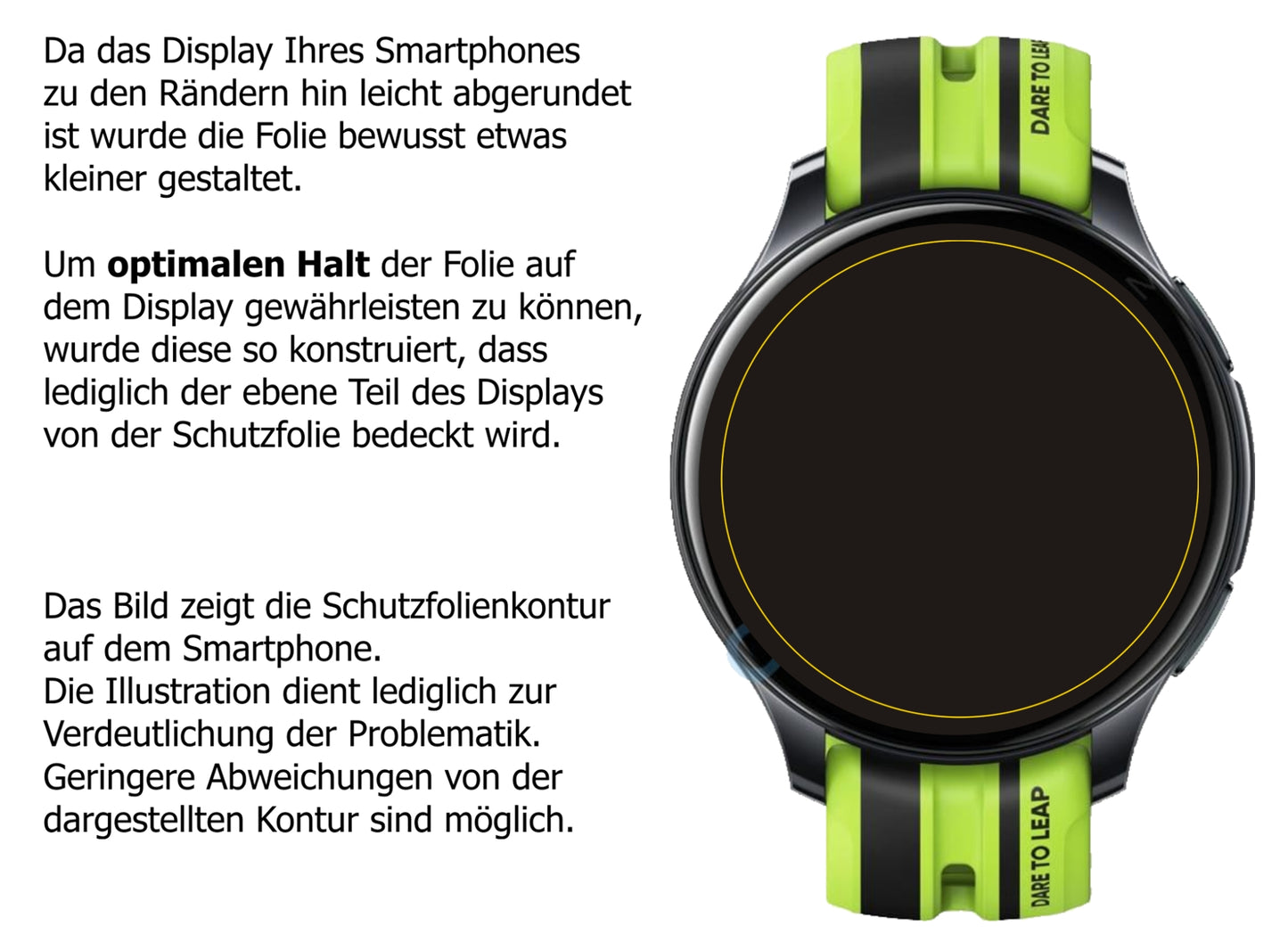 6x Screen Protector for Realme Watch T1 Protection Crystal Clear dipos