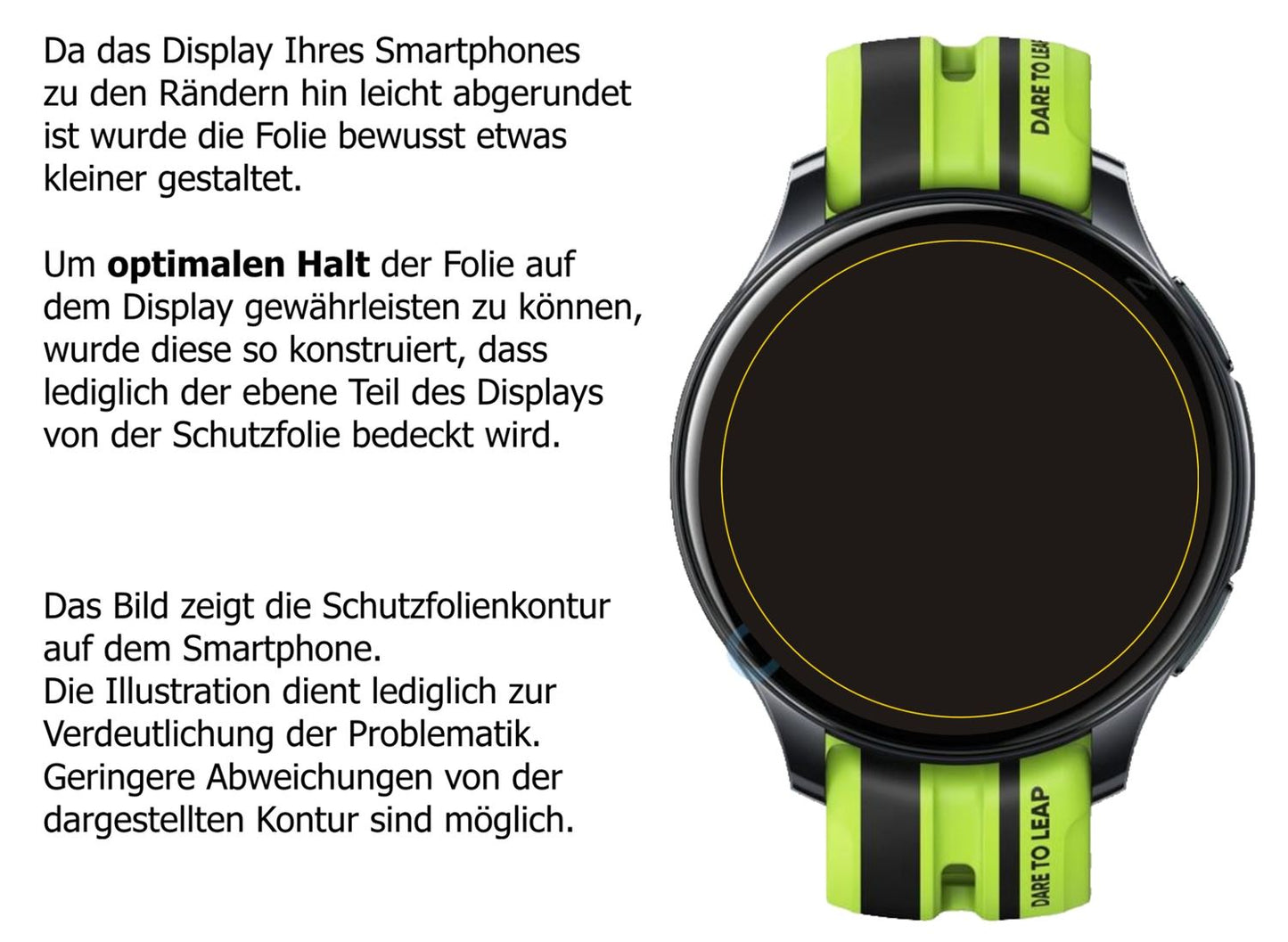 Screen Protector for Realme Watch T1 Protection Anti Glare dipos