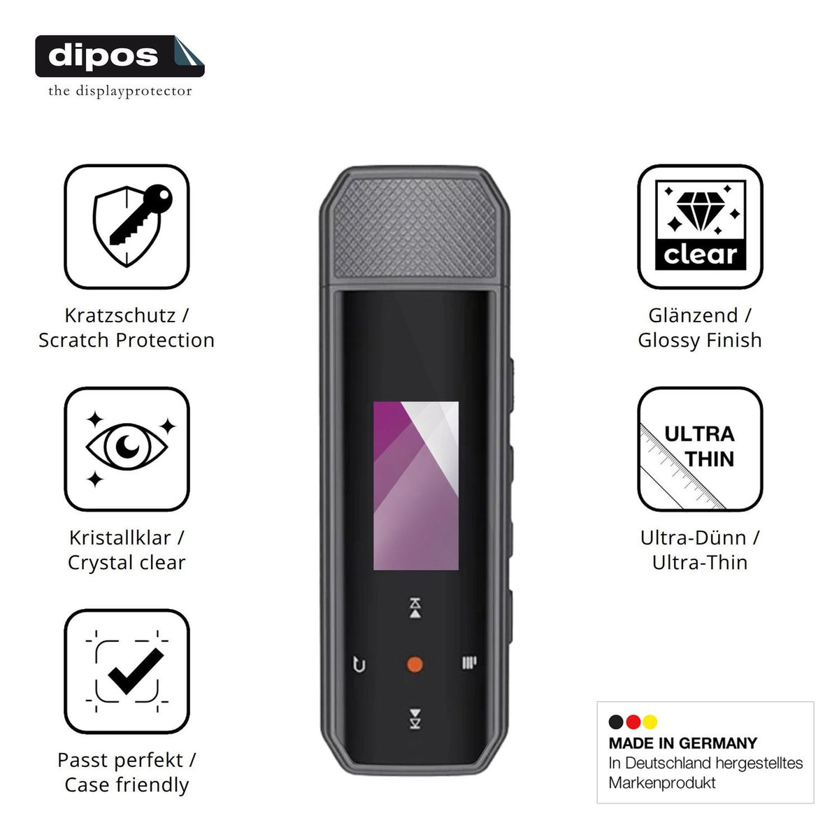 4x Screen Protector for RUIZU X80 Protection Crystal Clear dipos