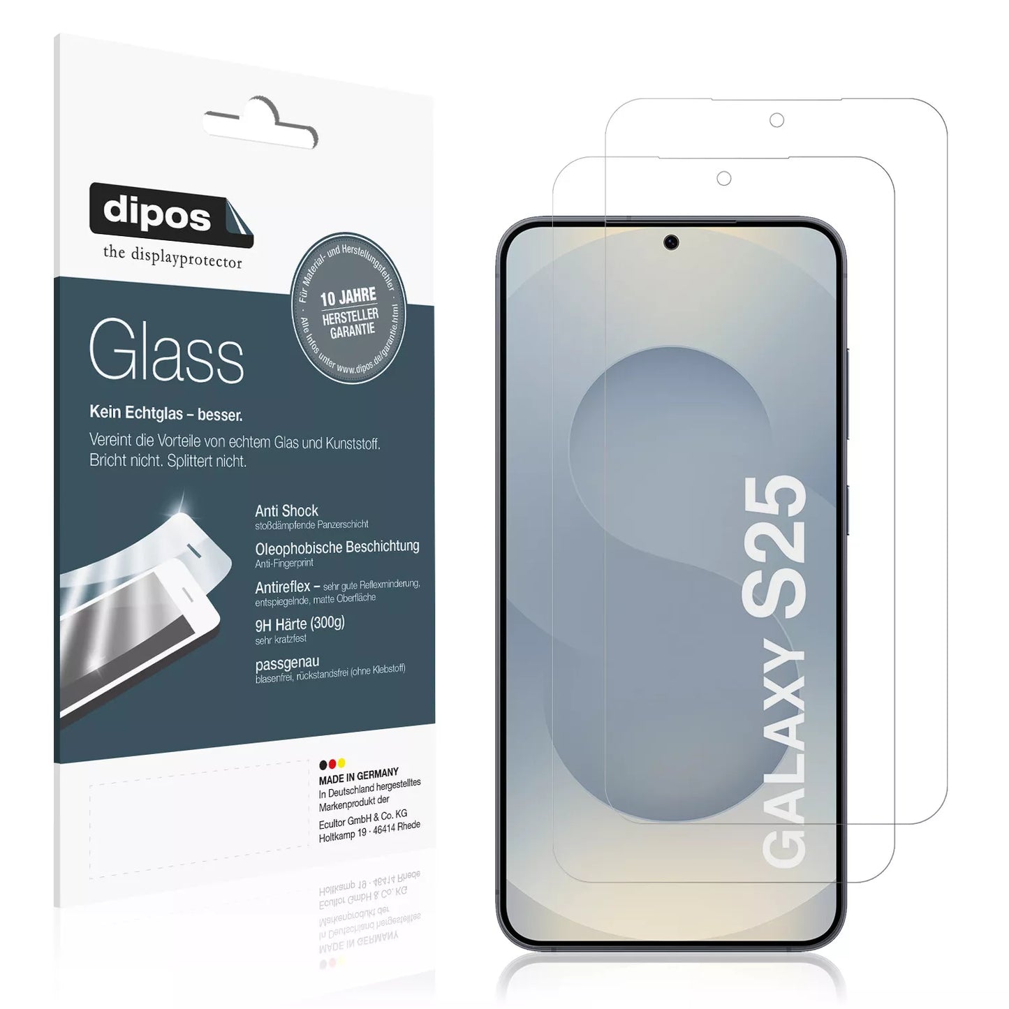 Displayschutzfolie passend für Samsung Galaxy S25