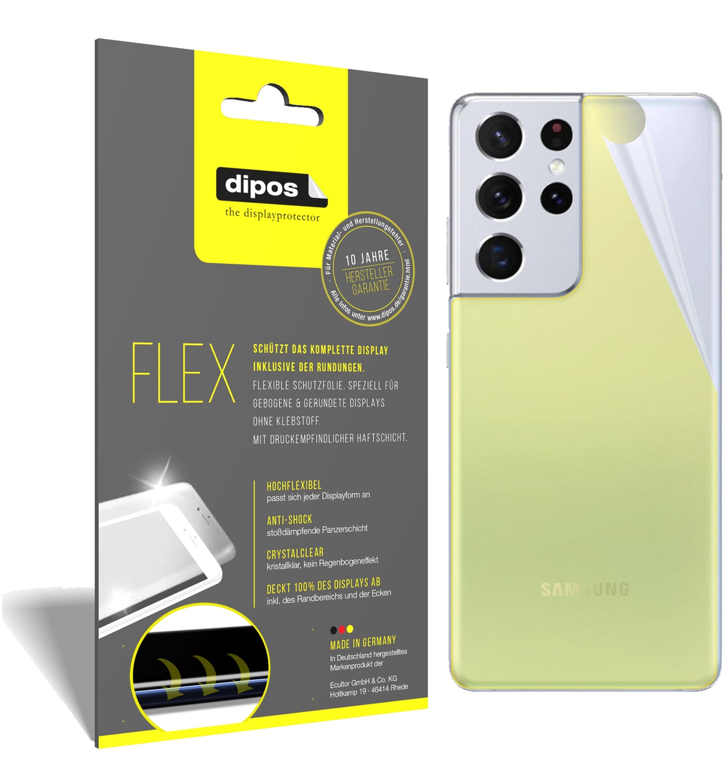 3D Full Cover Displayschutzfolie: Case-freundlicher Schutz mit perfekter Passform für dein Display.