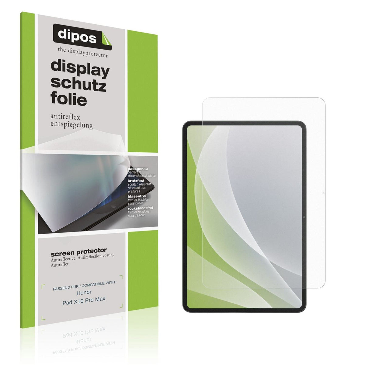 Displayschutz hergestellt in Deutschland, höchste Qualität made in Germany