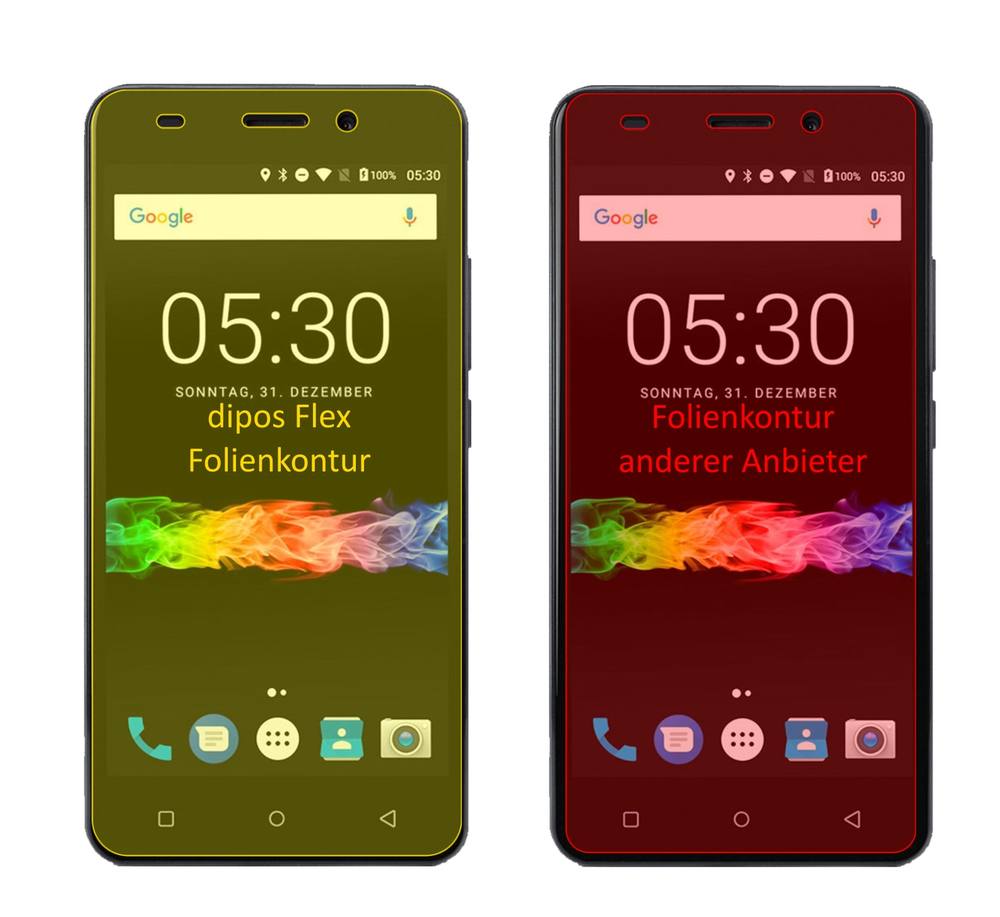 3D Full Cover Displayschutzfolie: Case-freundlicher Schutz mit perfekter Passform für dein Display.