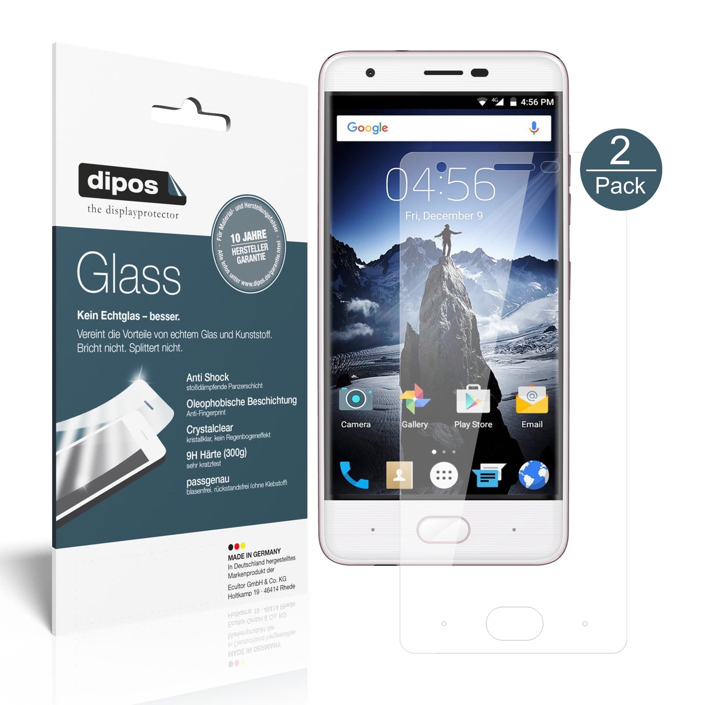 Perfekte Passform und ultimative Qualität: Unser 9H Panzerglas bietet Schutz für Ulefone-U008 Pro