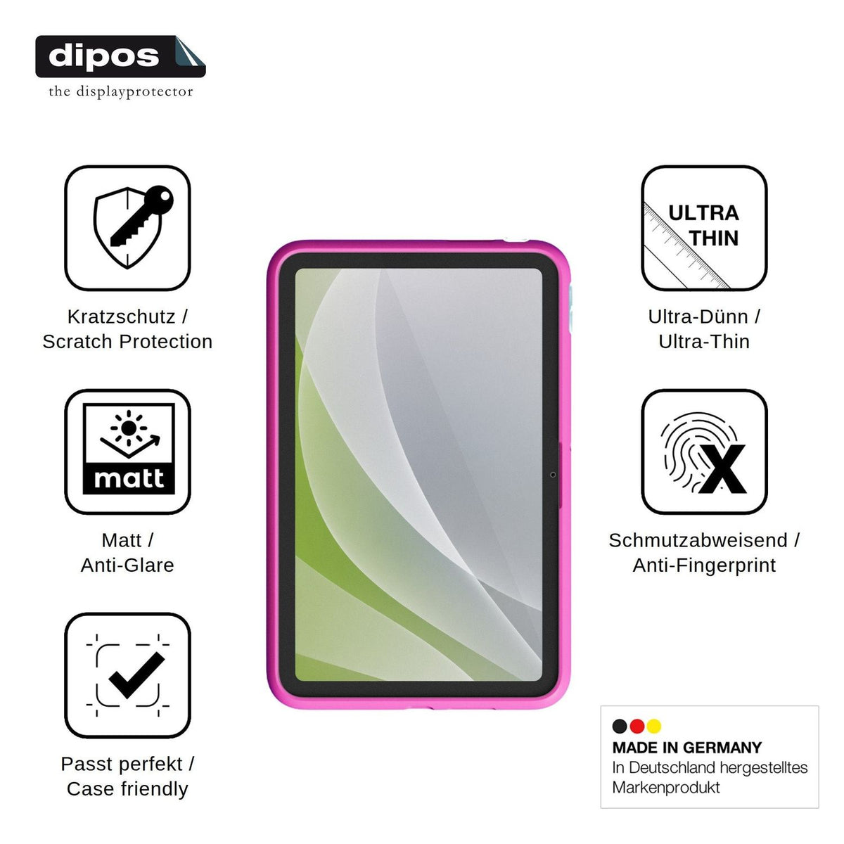 2x Screen Protector for Amazon Kids Tablet 8.7-inch Protection Anti Glare dipos