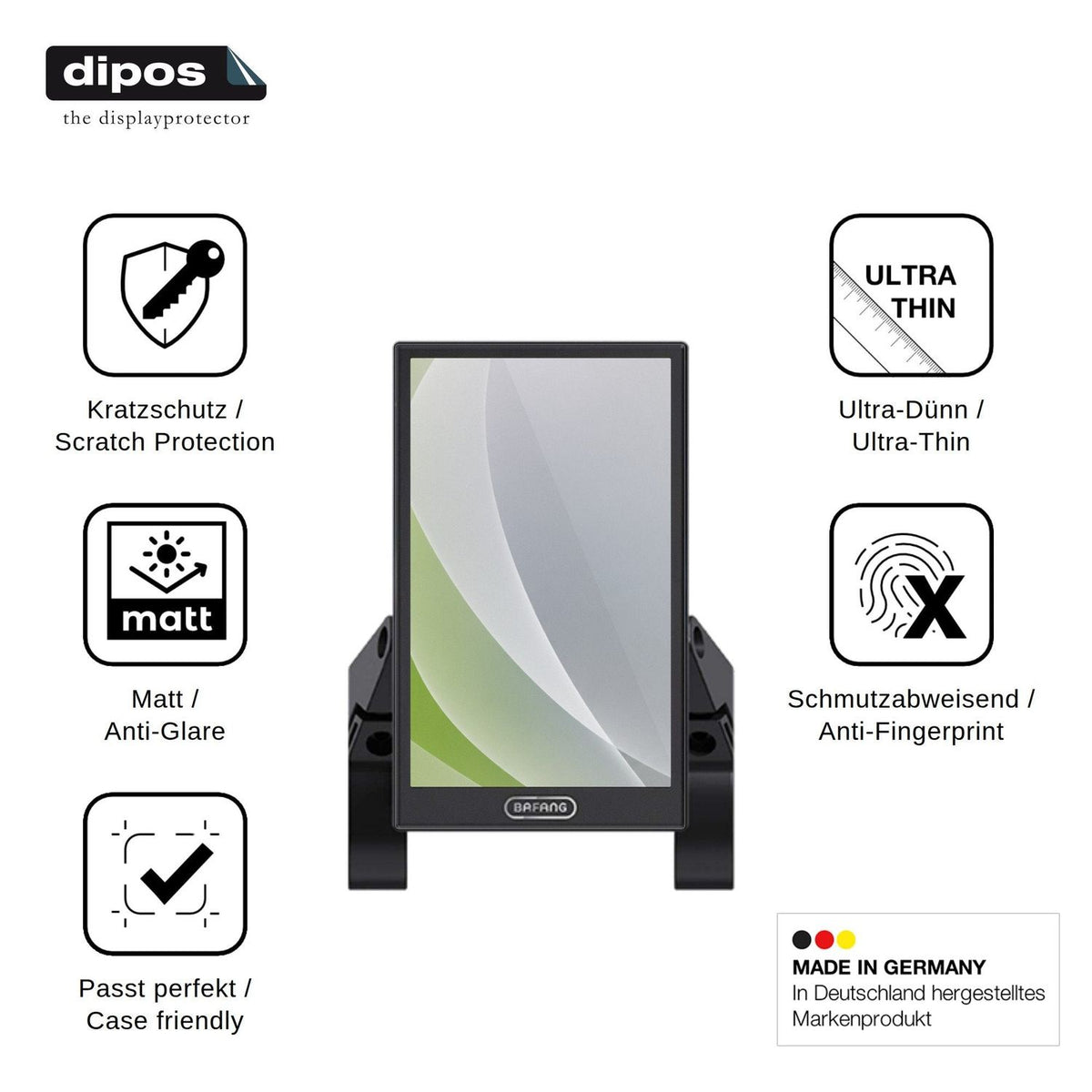 4x Screen Protector for Bafang DP C010 Protection Anti Glare dipos
