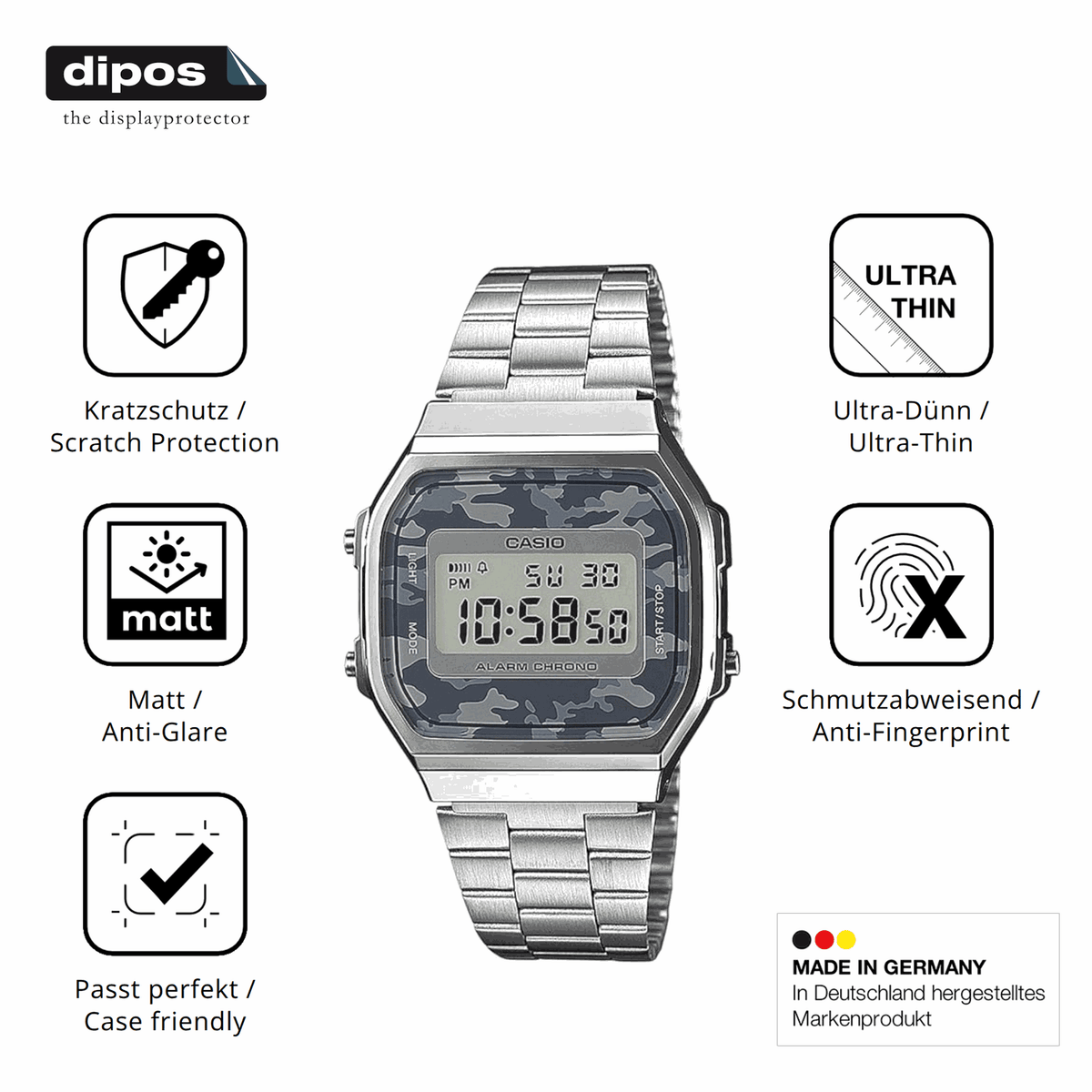 Displayschutz hergestellt in Deutschland, h�chste Qualit�t made in Germany
