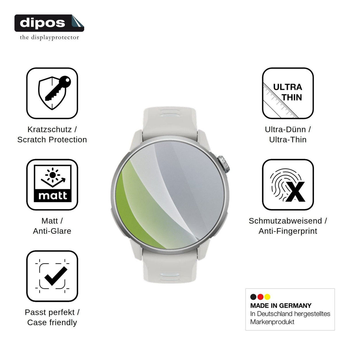 6x Screen Protector for COROS Pace 4 Pro Protection Anti Glare dipos
