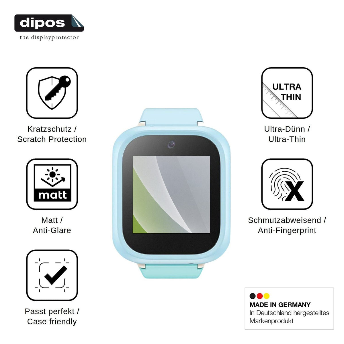6x Screen Protector for TCL K5 Protection Anti Glare dipos